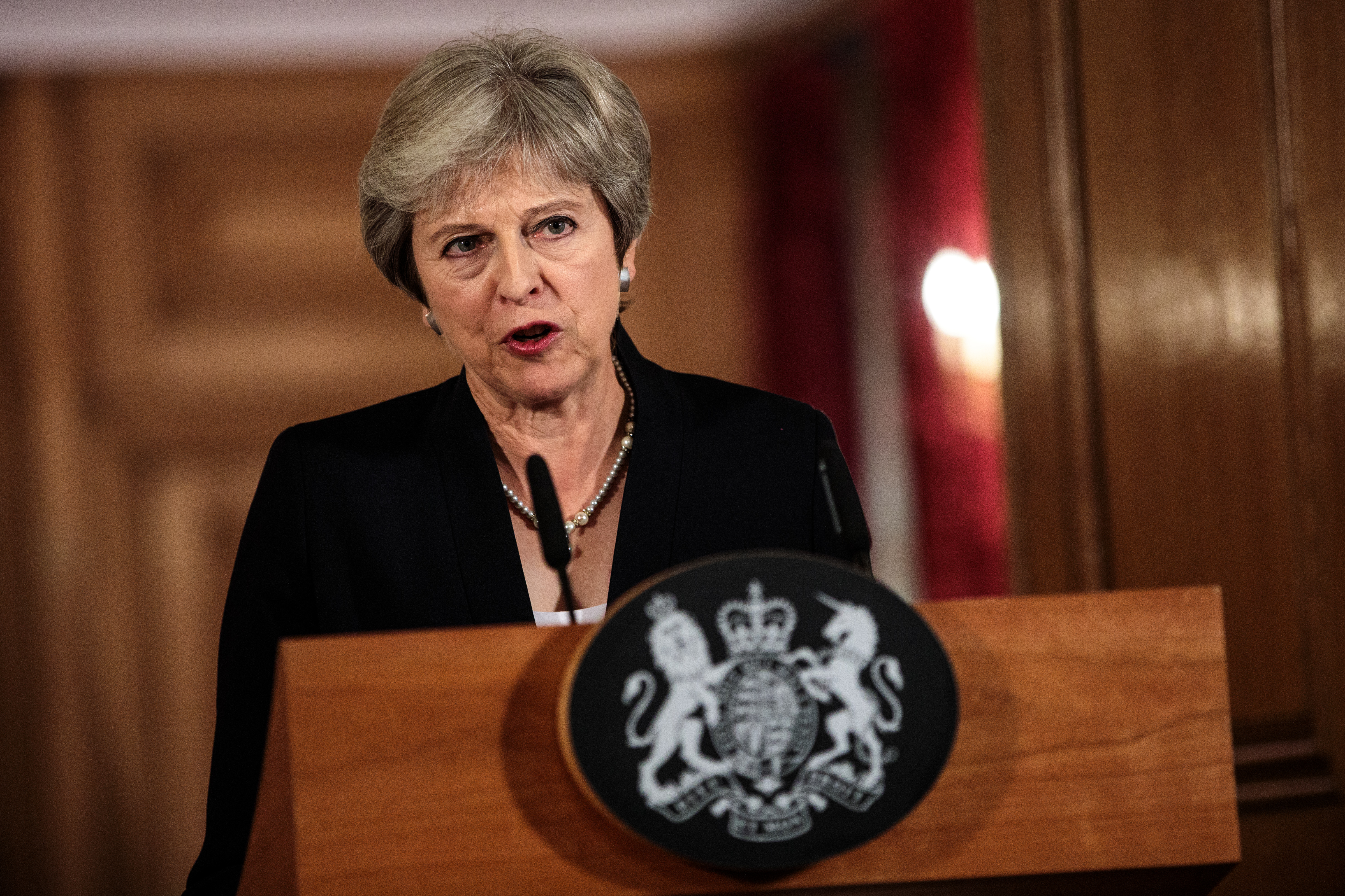 Theresa May Makes EU Statement