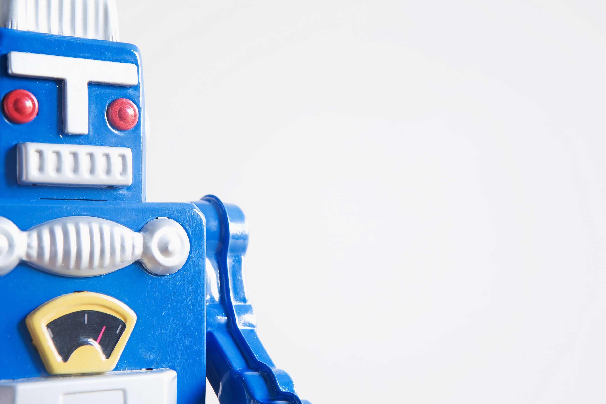 Retro toy robot