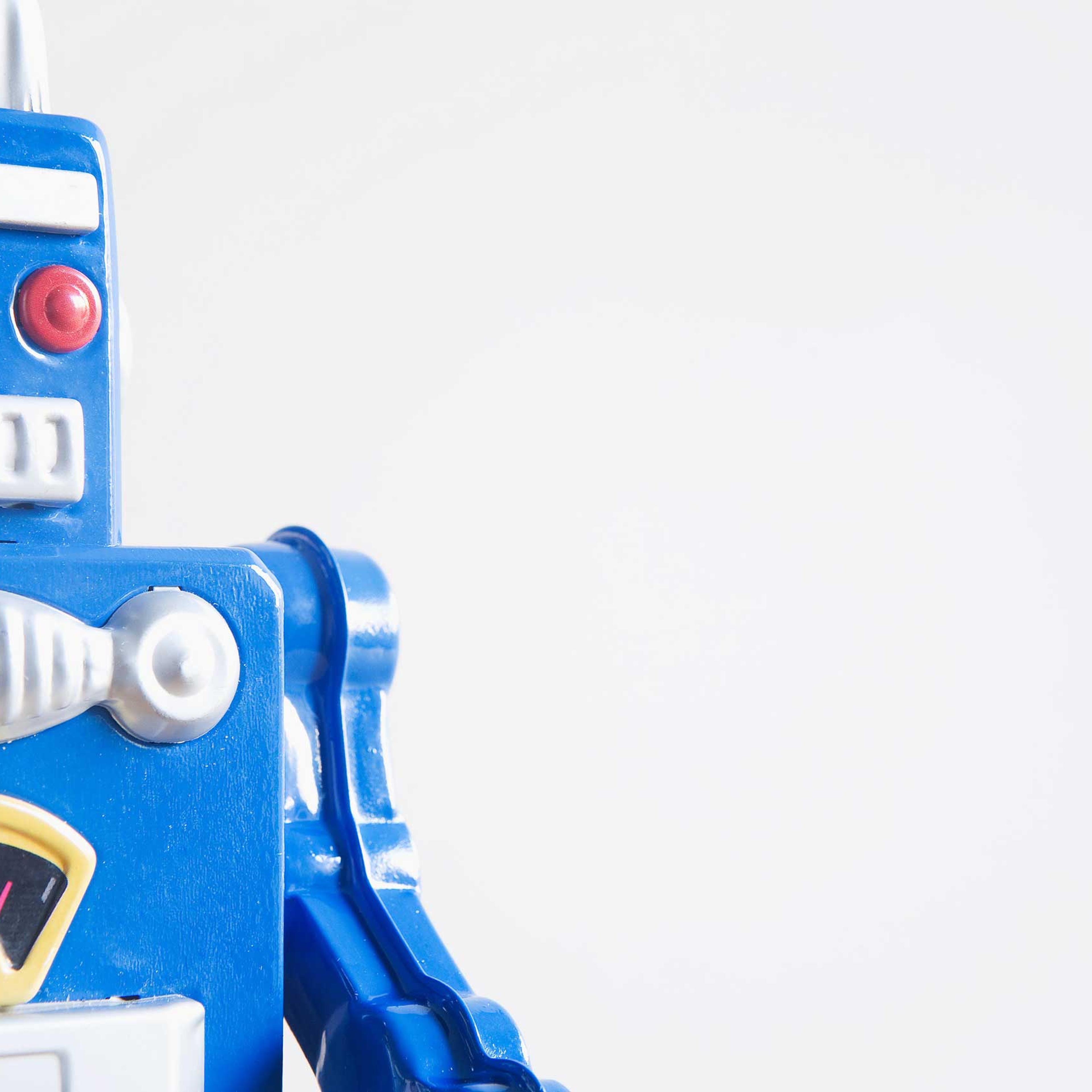 Retro toy robot