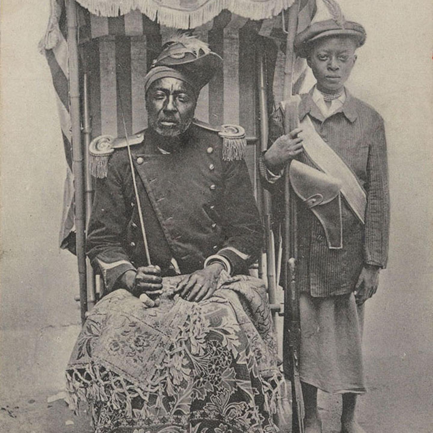 <i>Benguella. Leader of Ganda and his Son</i><br>
Early 20th century
