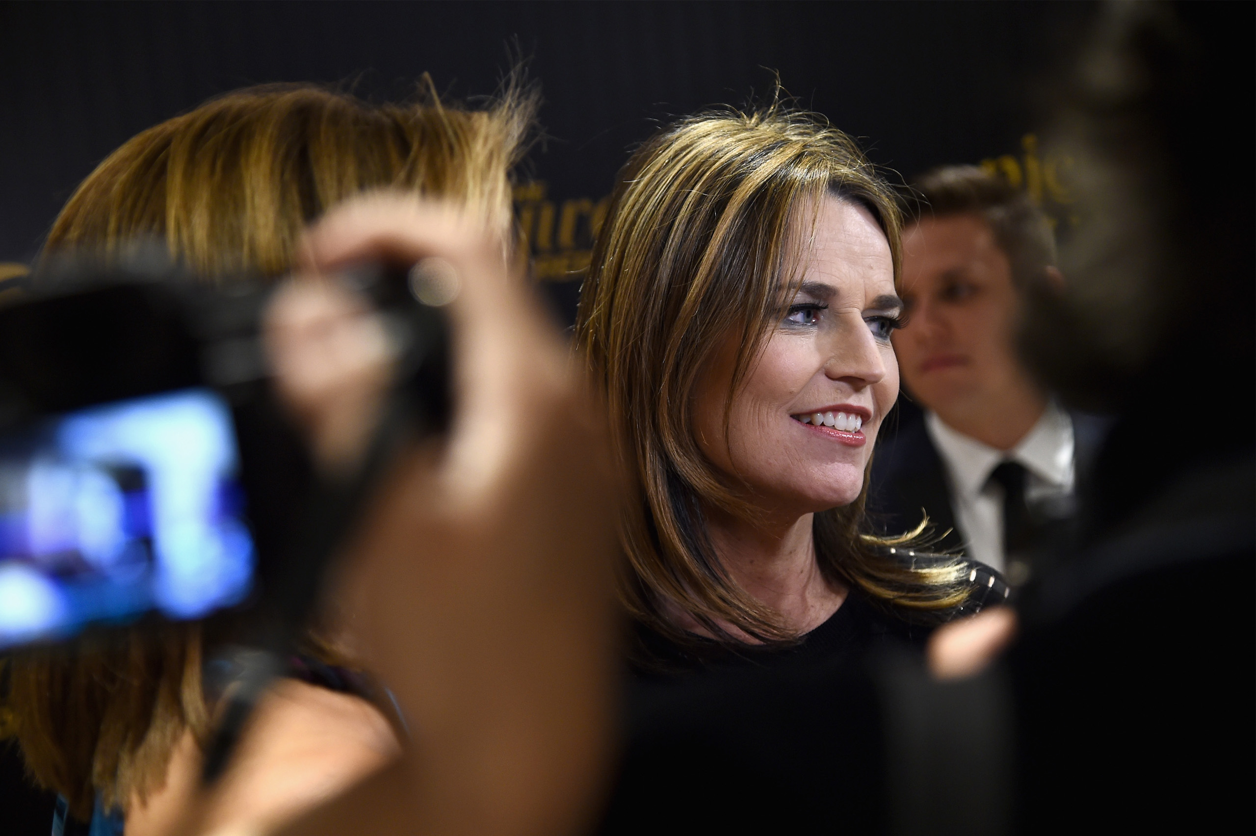 Savannah Guthrie attend the Hollywood Reporter's 2016 35 Most Powerful People in Media at Four Seasons Restaurant in New York City on April 6, 2016.