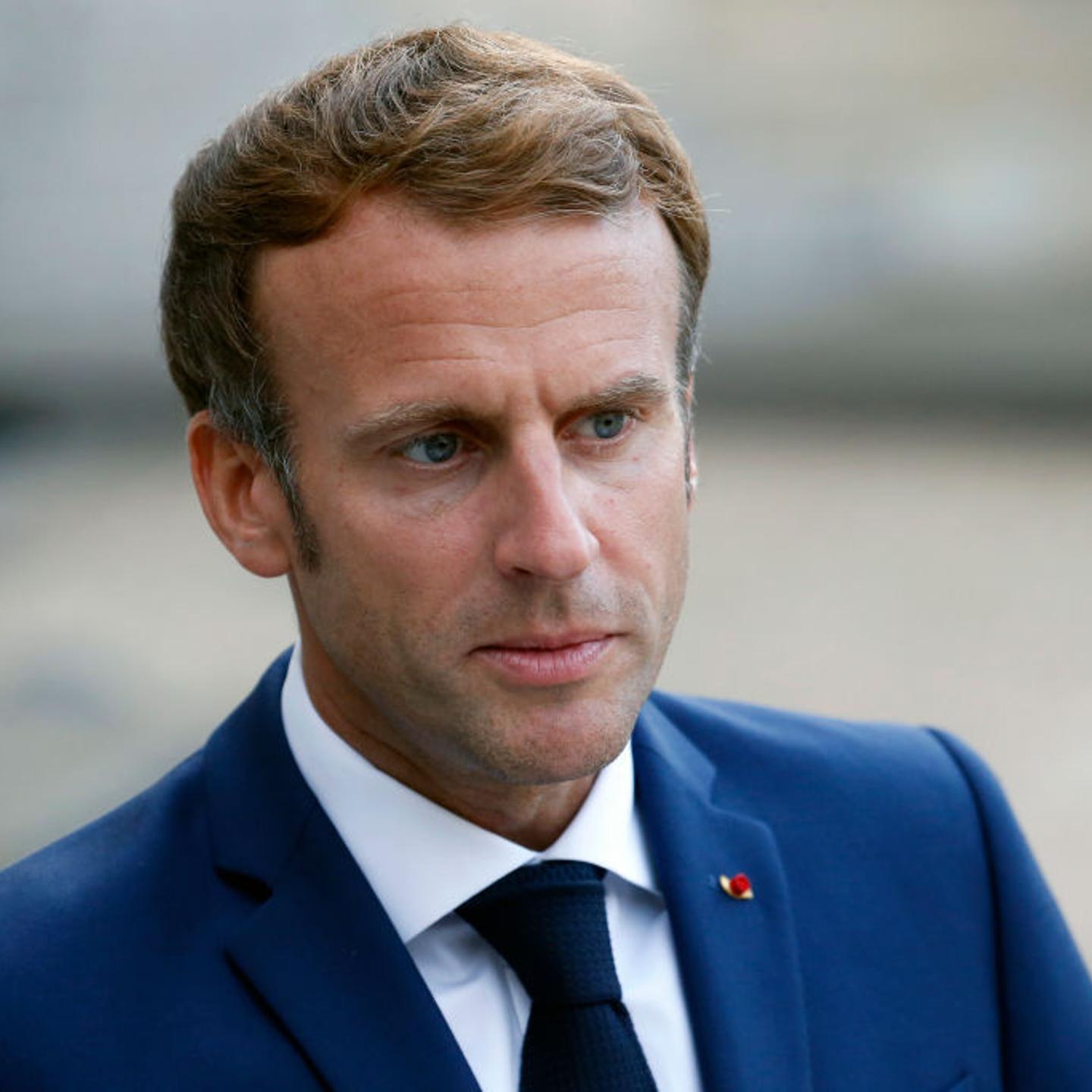 French President Emmanuel Macron Hosts German Chancellor Angela Merkel At Elysee Palace
