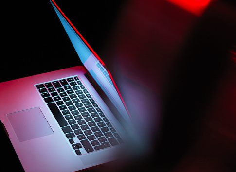 Open laptop