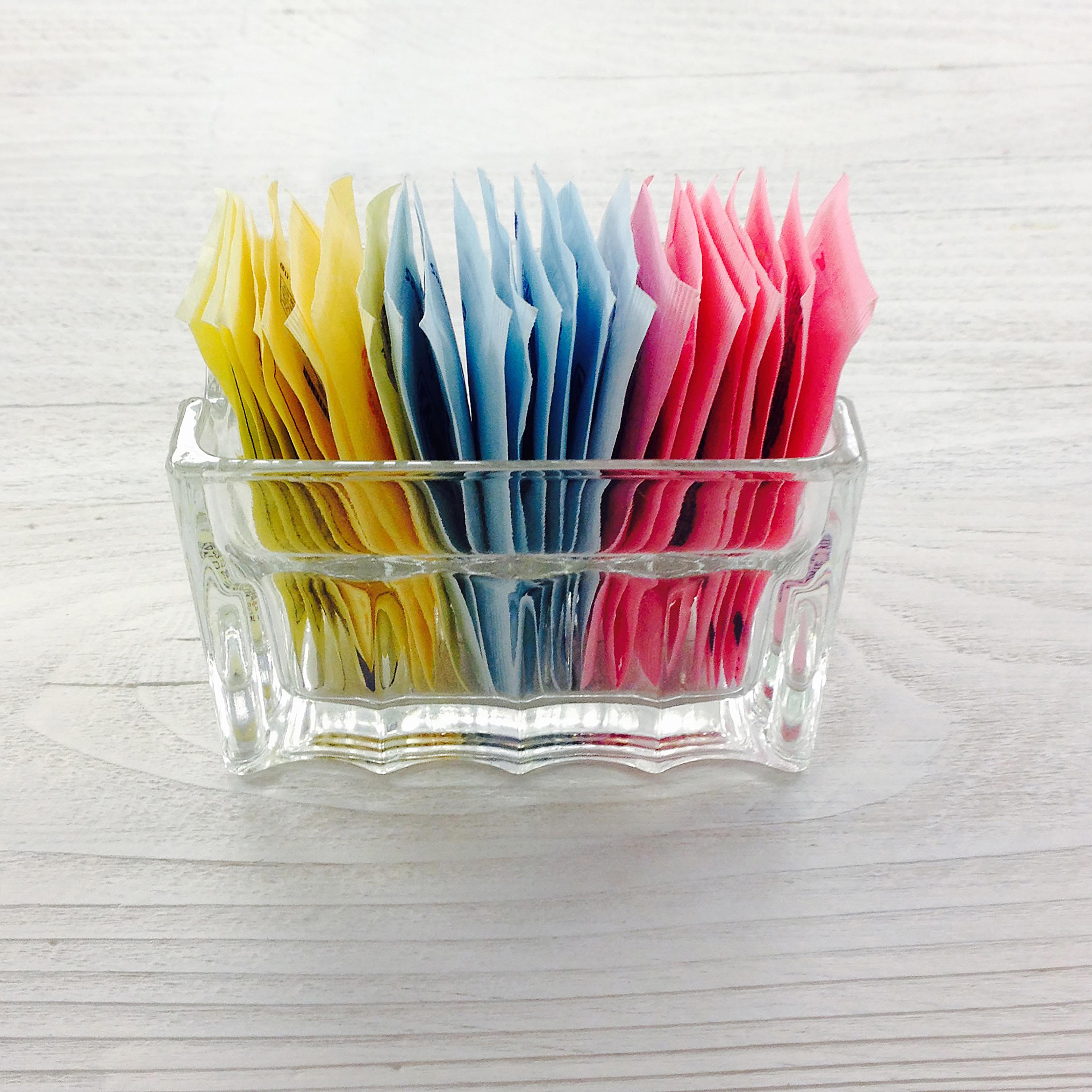 Sugar substitute packets