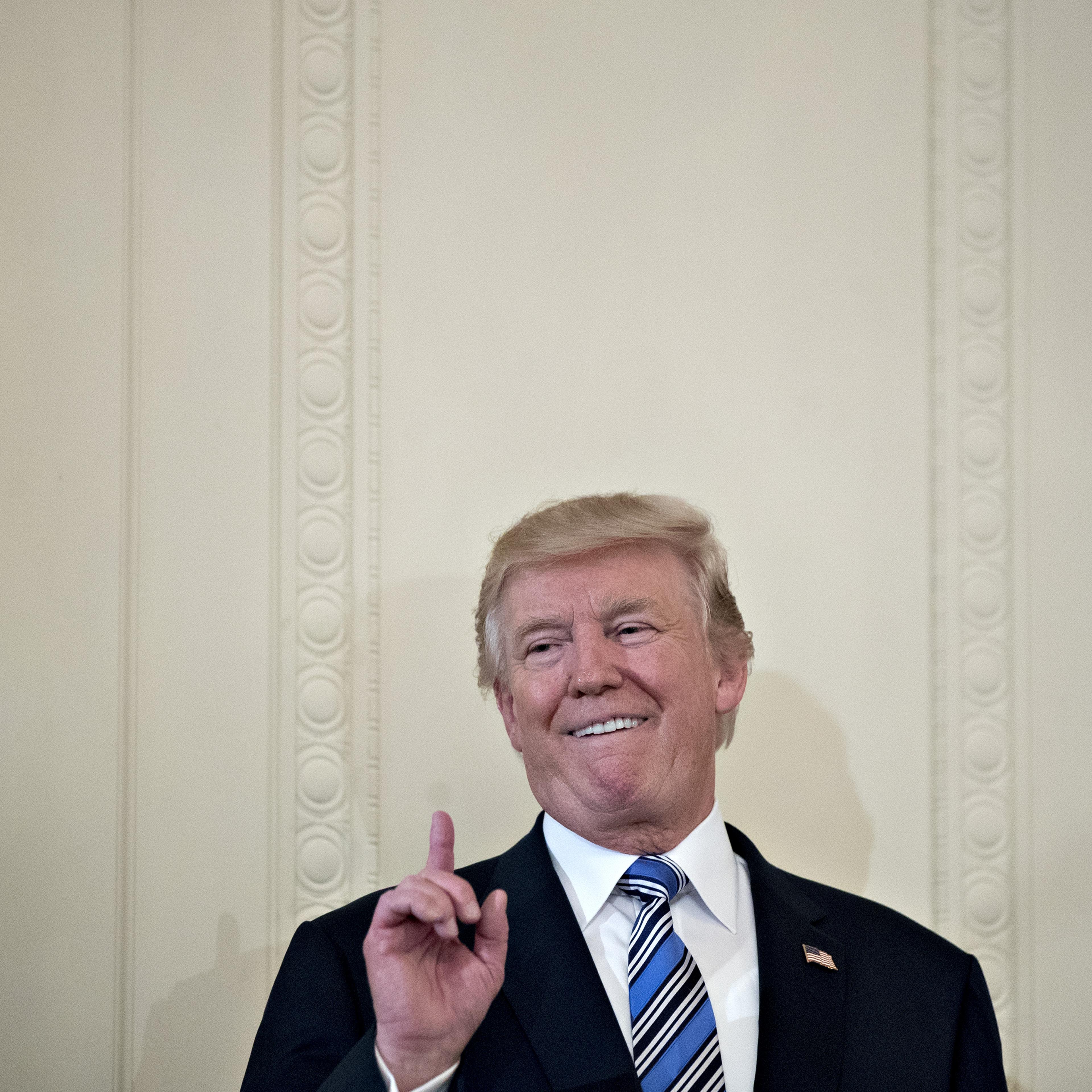 President Trump Participates In A Made In America Product Showcase