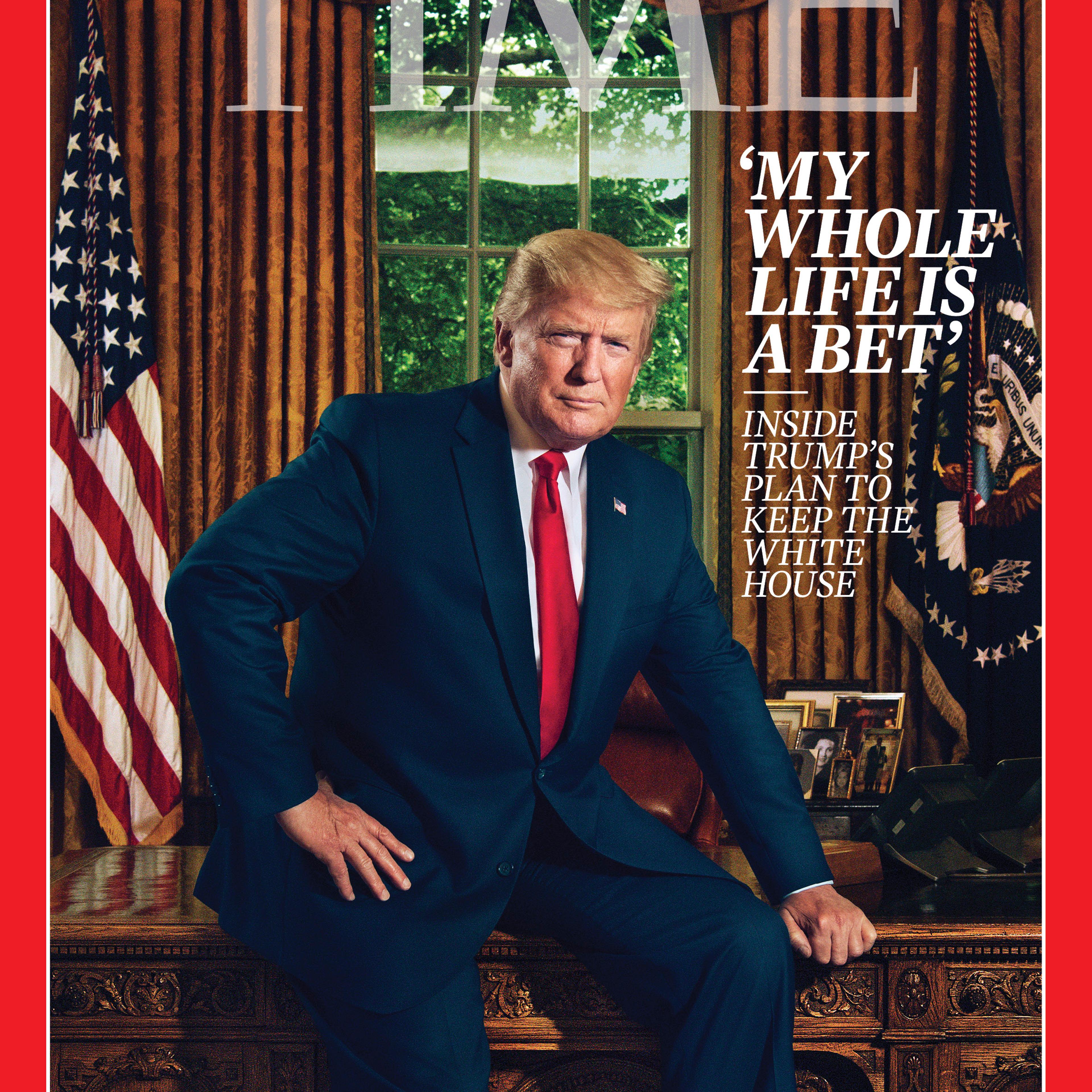 President Donald Trump Time Magazine Cover