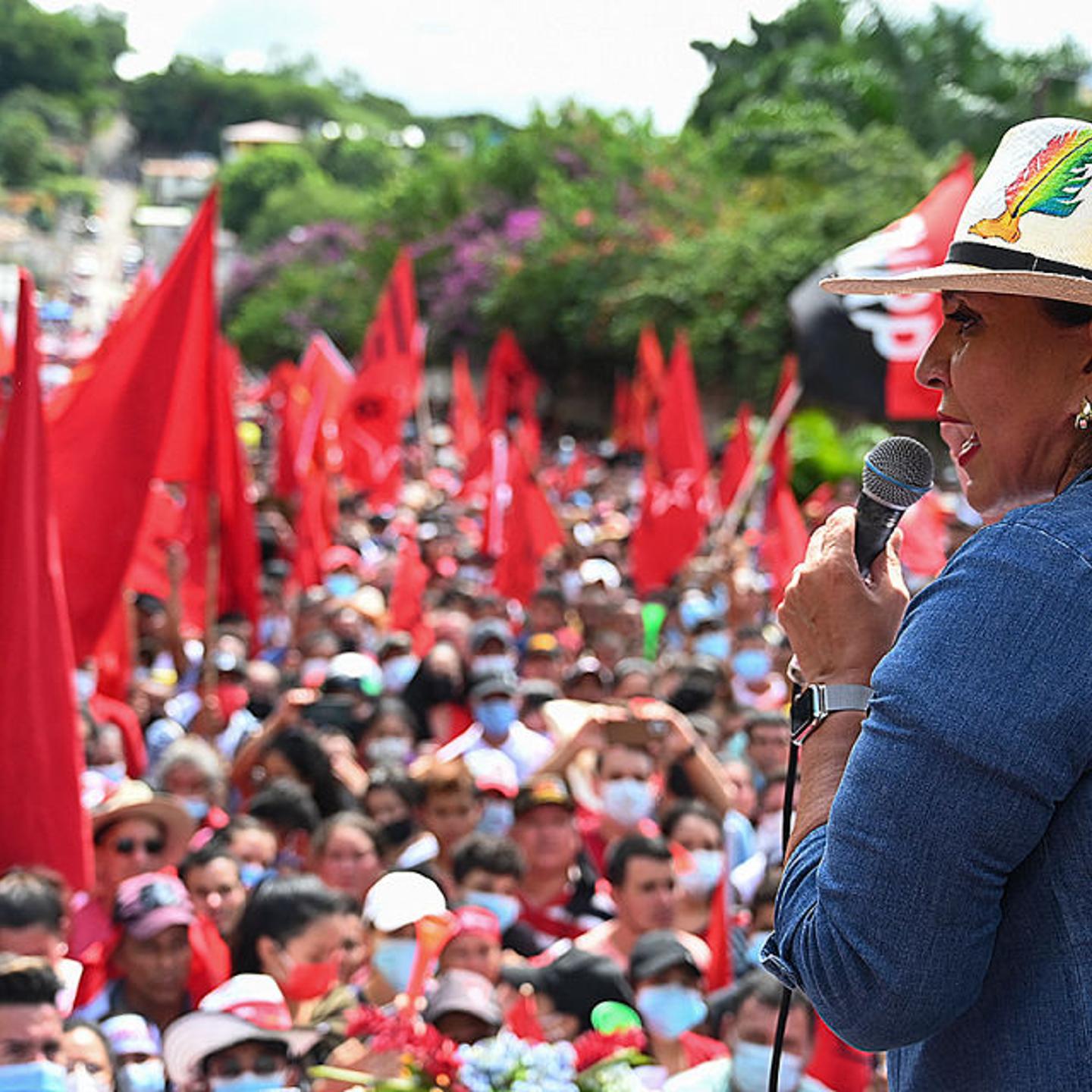 HONDURAS-ELECTION-CAMPAIGN-CASTRO