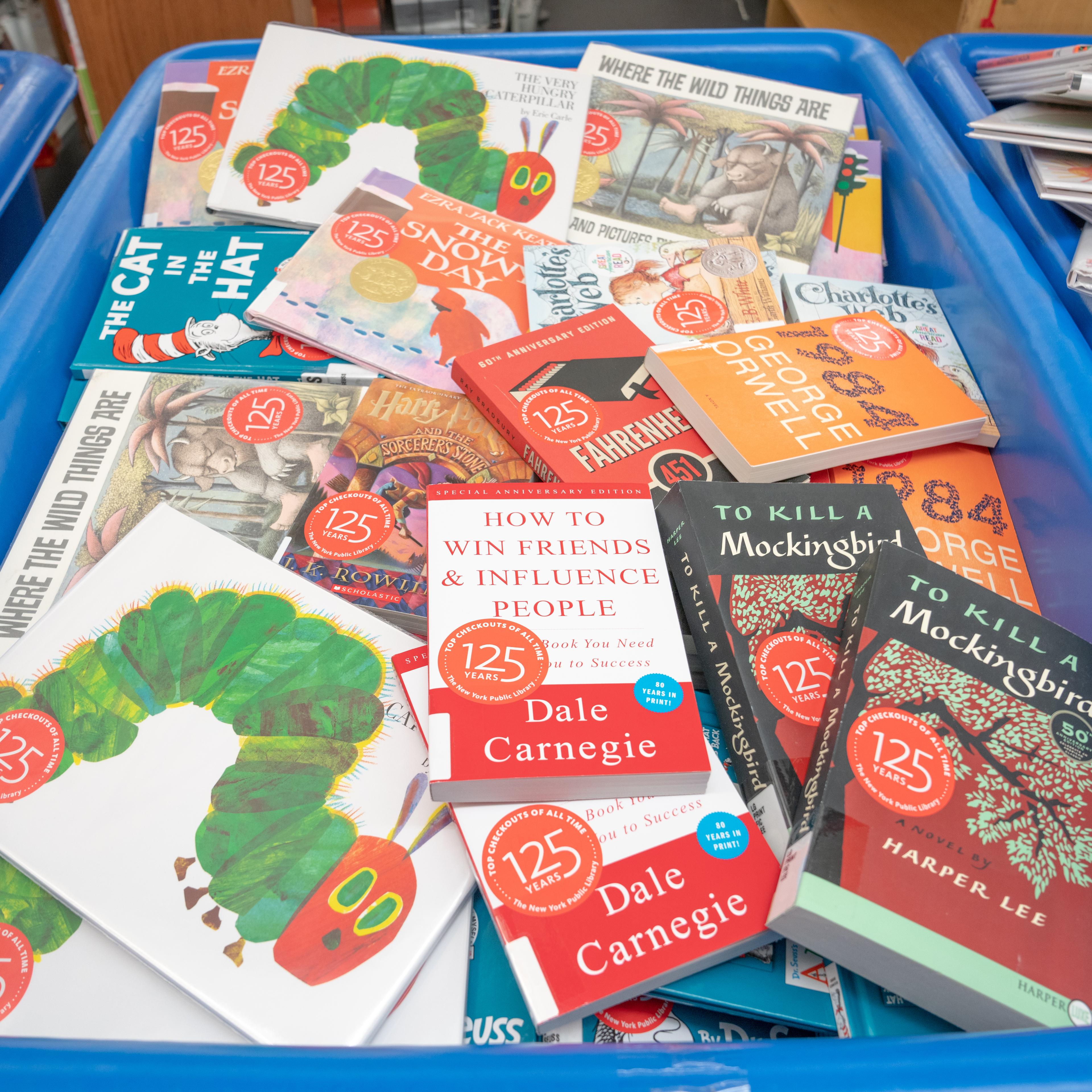 NYPL Top 10 Checkouts