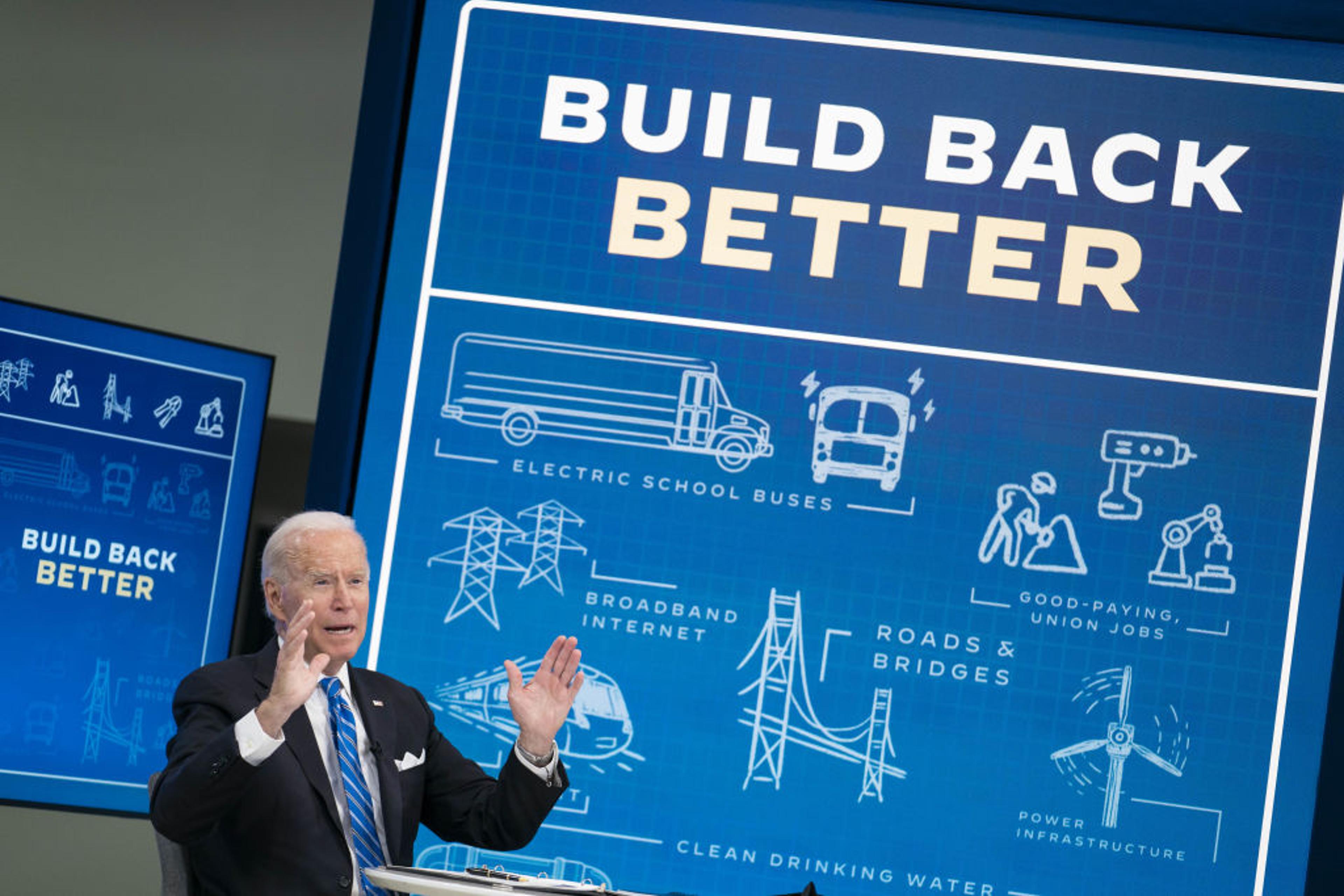 President Biden Delivers Remarks On His Build Back Better Agenda