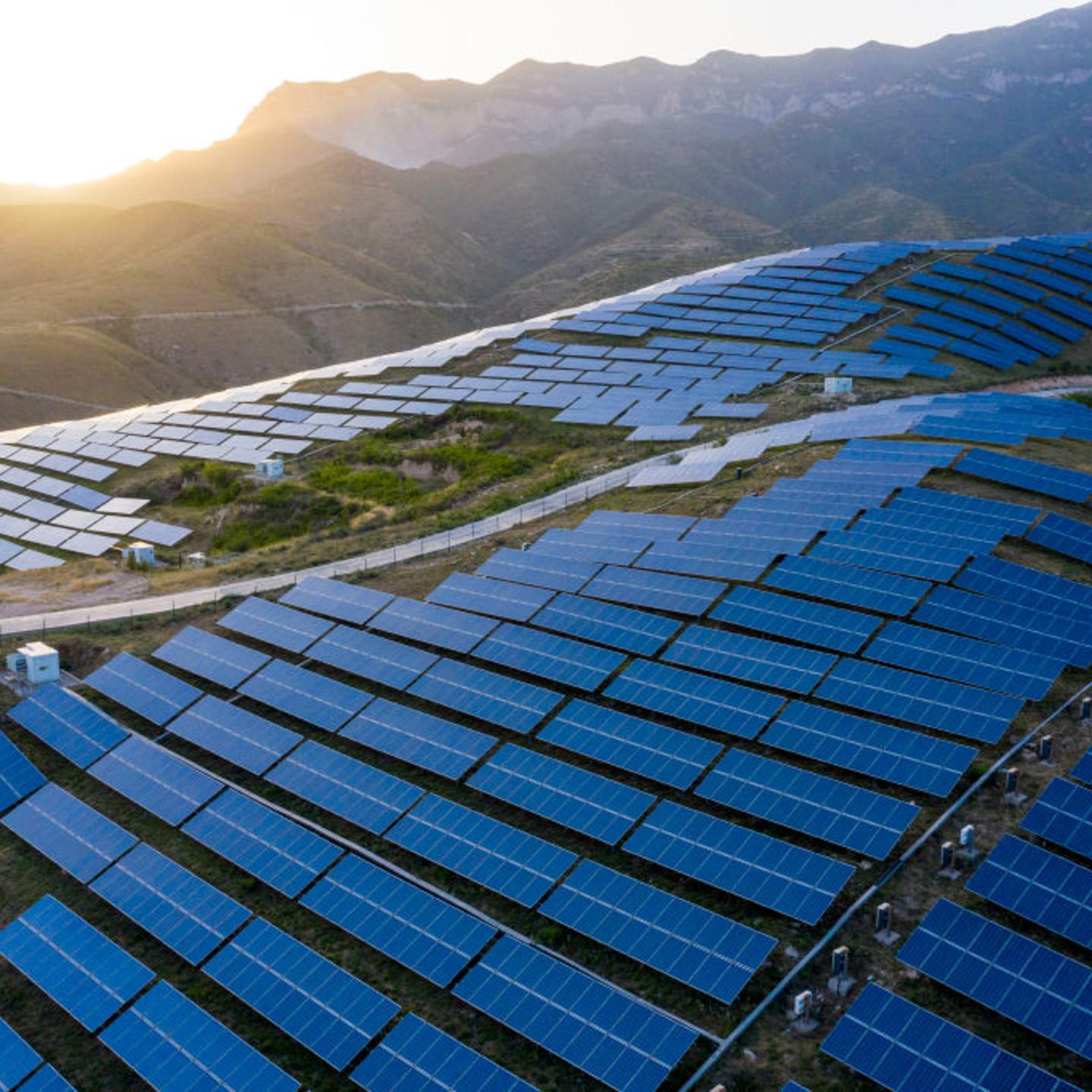 Solar Power Plant In Shanxi