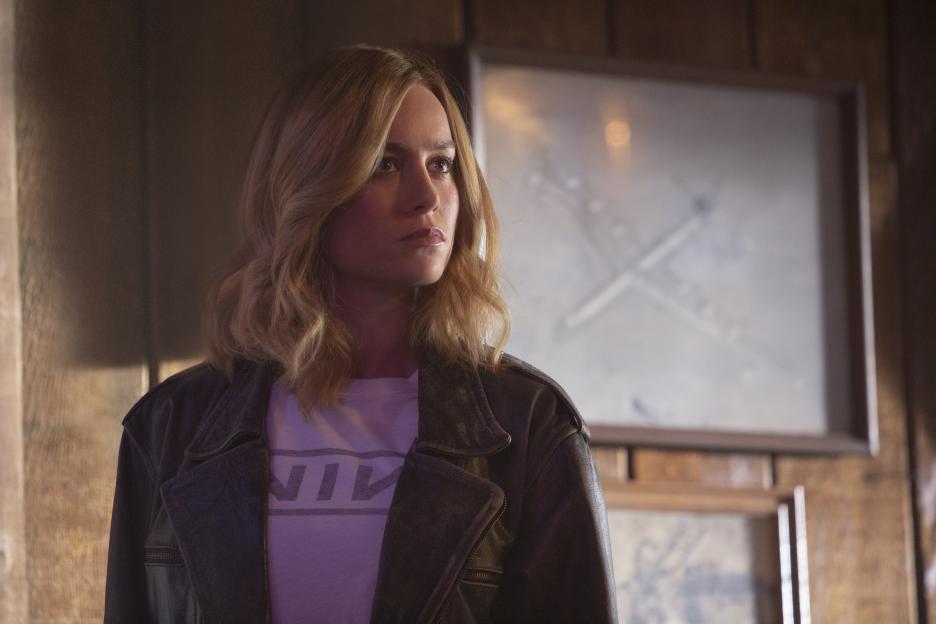 Brie Larson as Carol Danvers/Captain Marvel in 'Captain Marvel.'