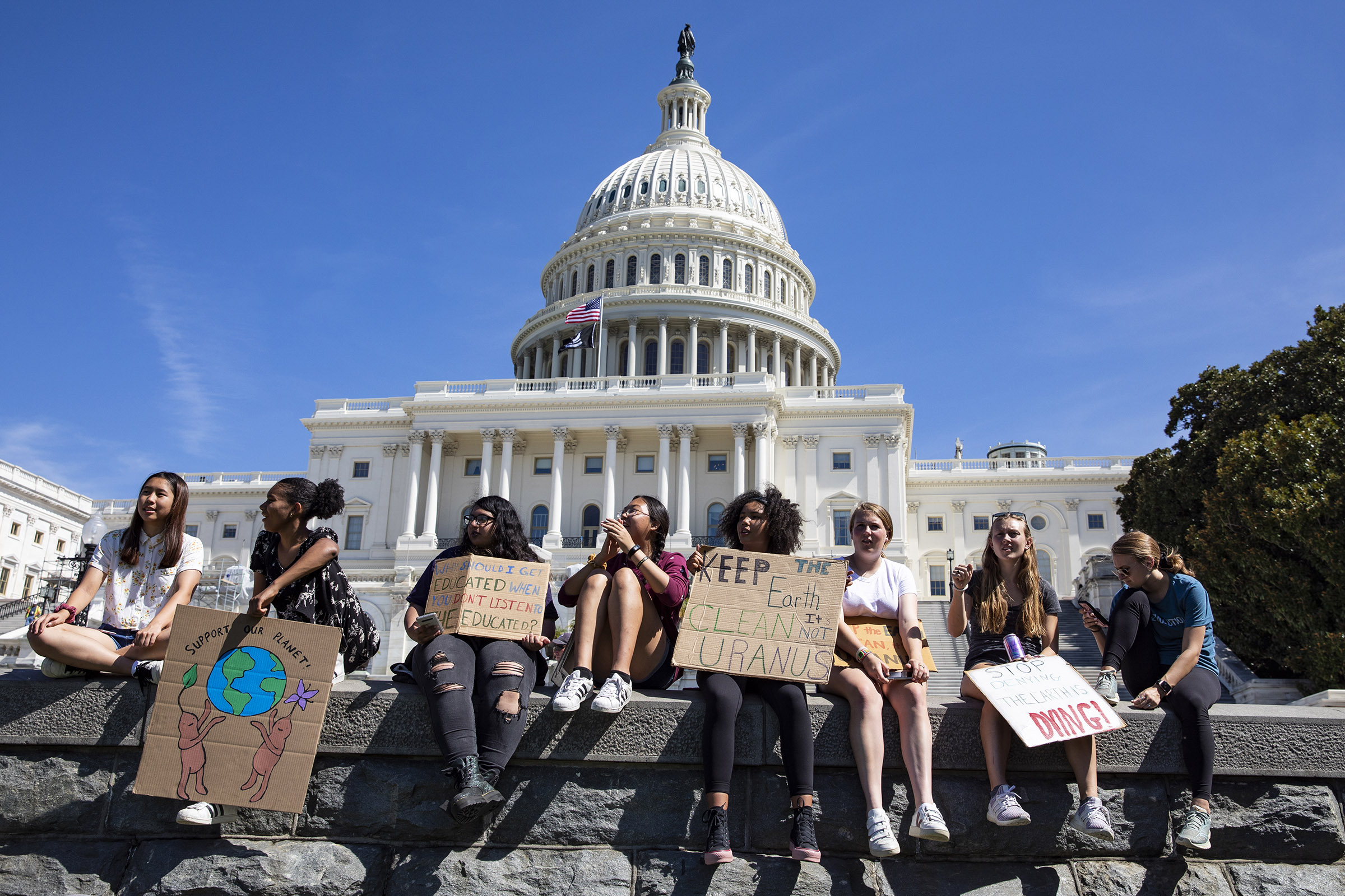 Global Climate Strike: Greta Thunberg, Students Lead Protest