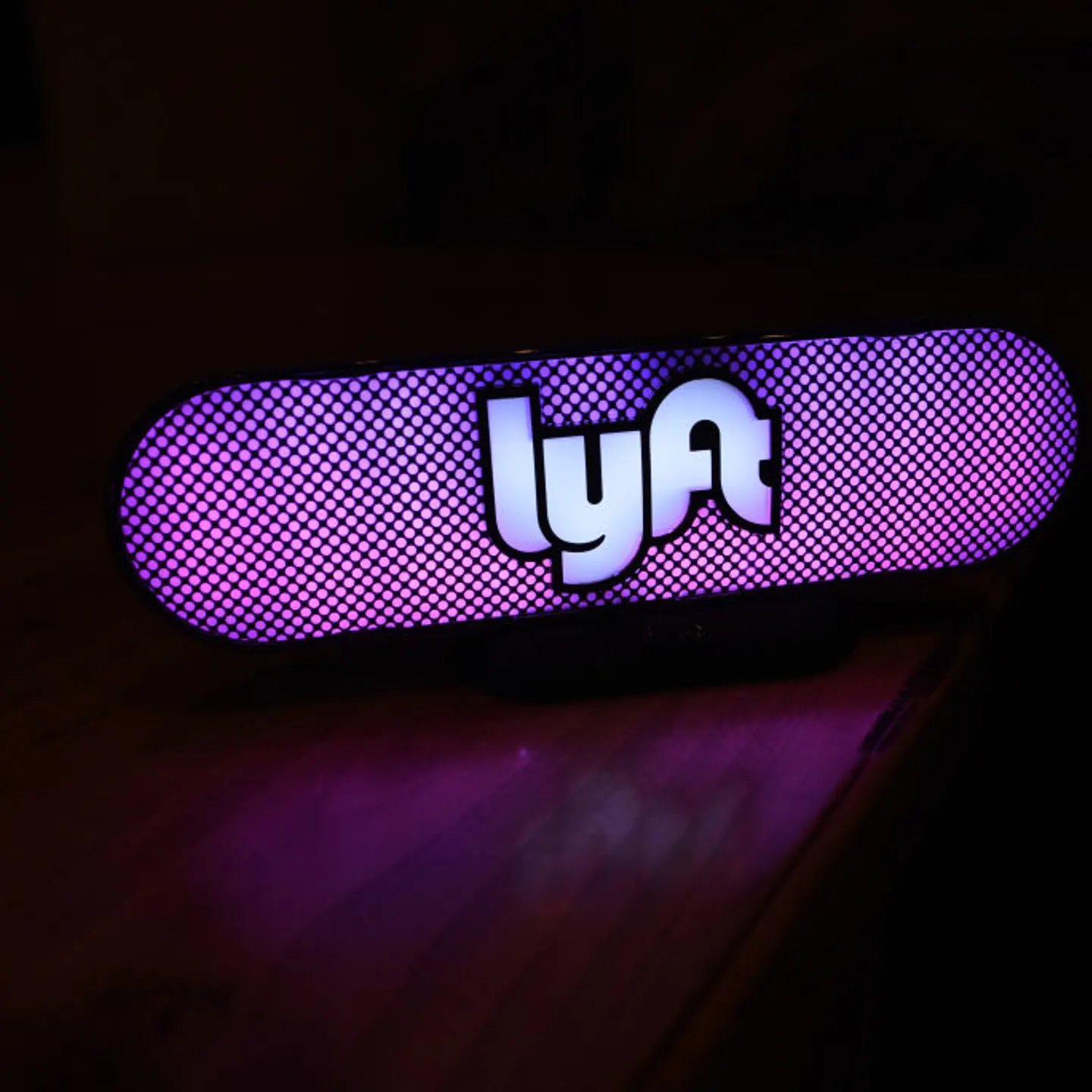 A view of a Lyft light at the WanderLuxxe House during Sundance 2018