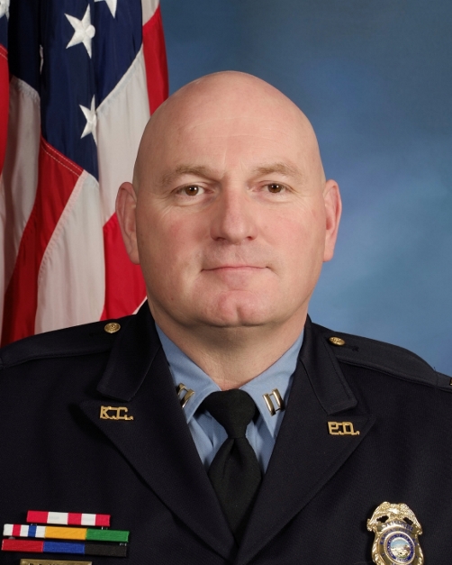 Captain Robert D. Melton, in an undated photo provided by the Kansas City Police Department.