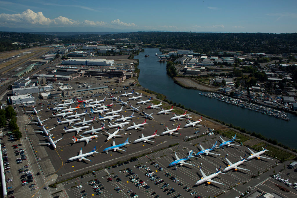 Boeing 737 Max Planes Sit Idle As Company Continues To Work On Software Glitch That Contributed To Two Fatal Jetliner Crashes