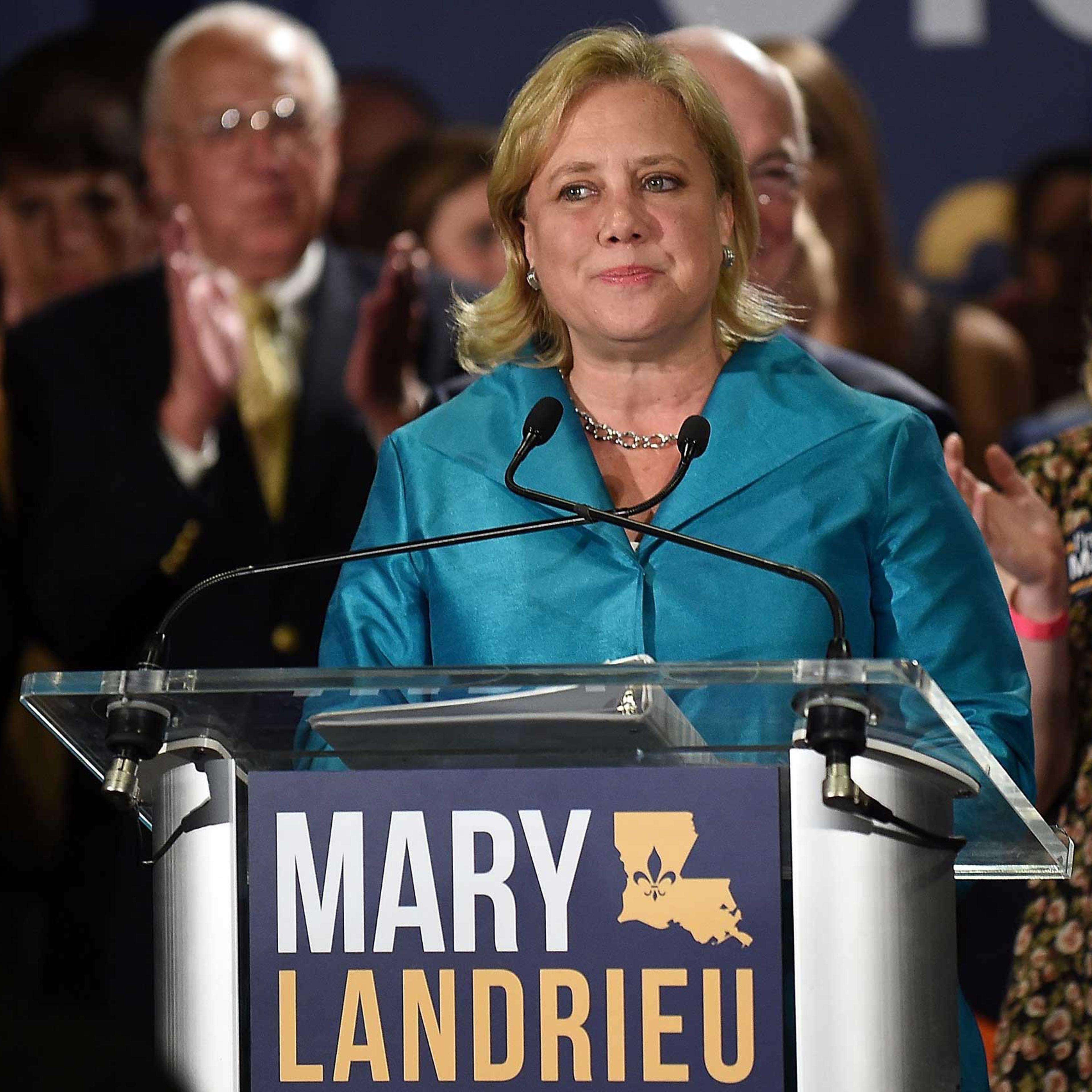 Sen. Landrieu Gathers With Supporters On Election Night In New Orleans