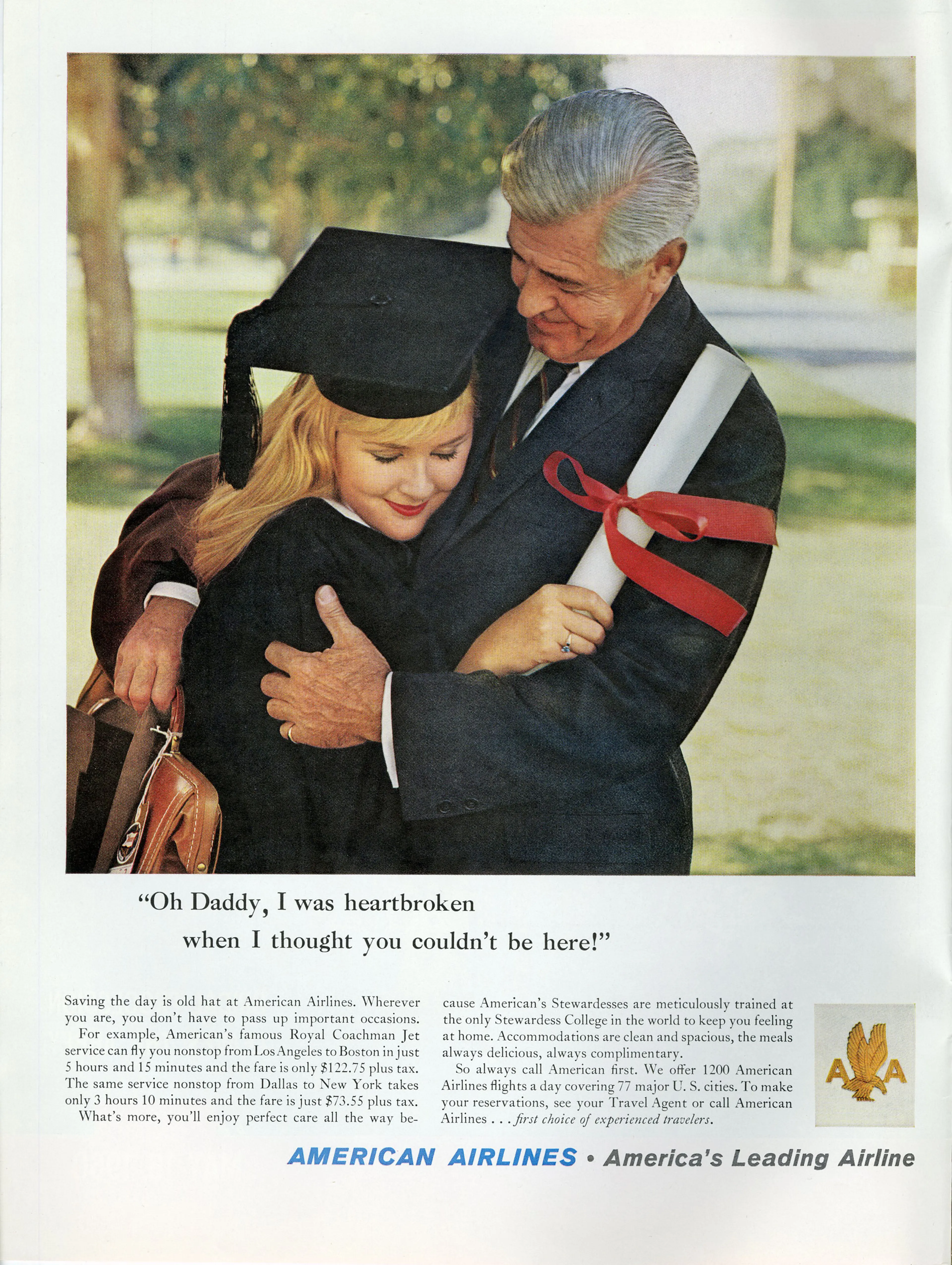LIFE Magazine American Airlines Ad, 1960