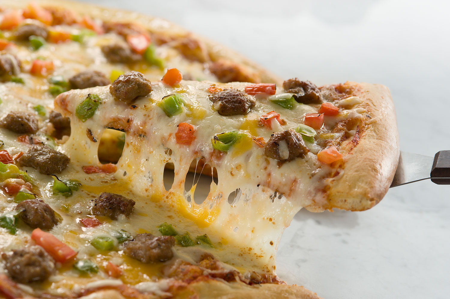 Stock photo of pizza