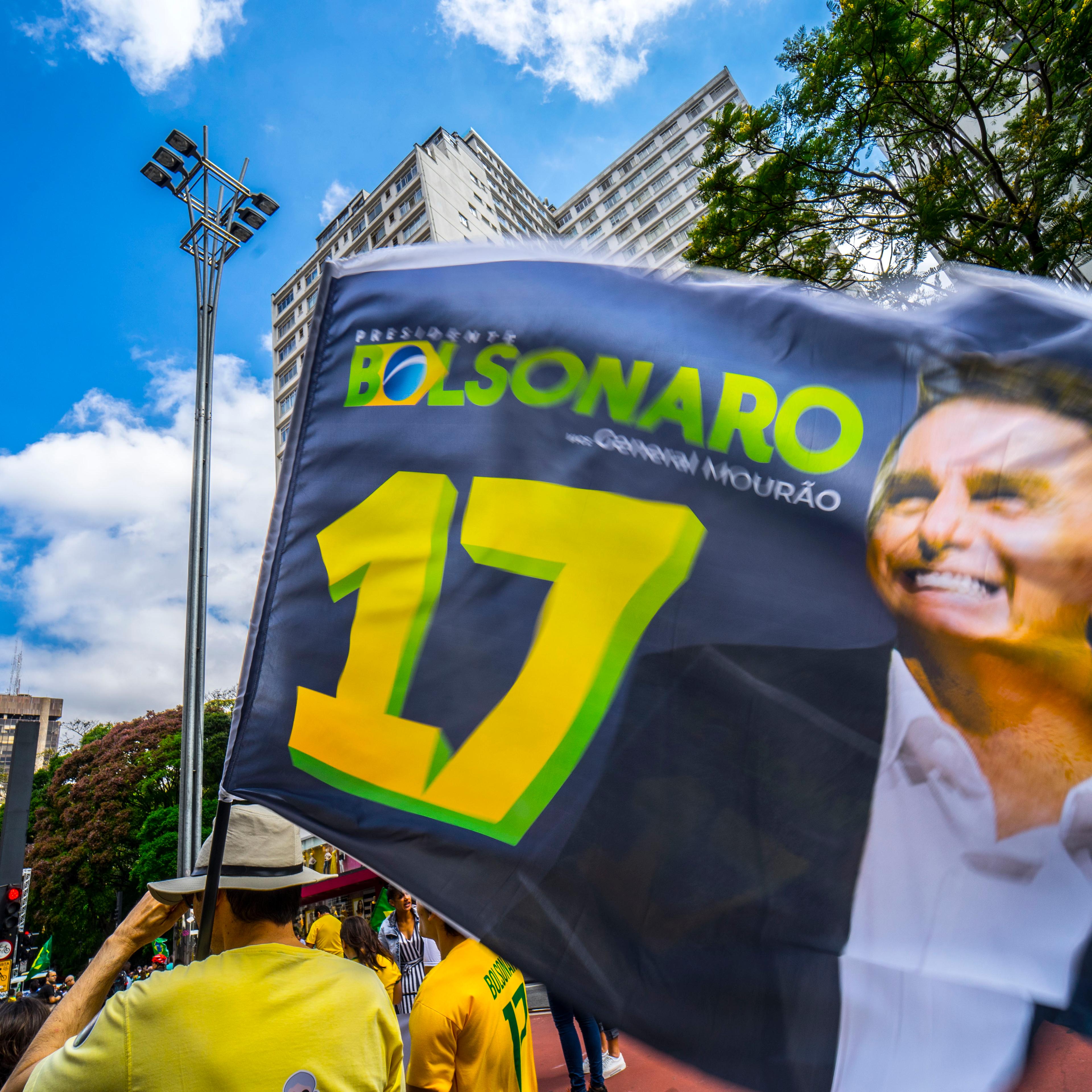 Rally In Favor Of Jair Bolsonaro In Sao Paulo