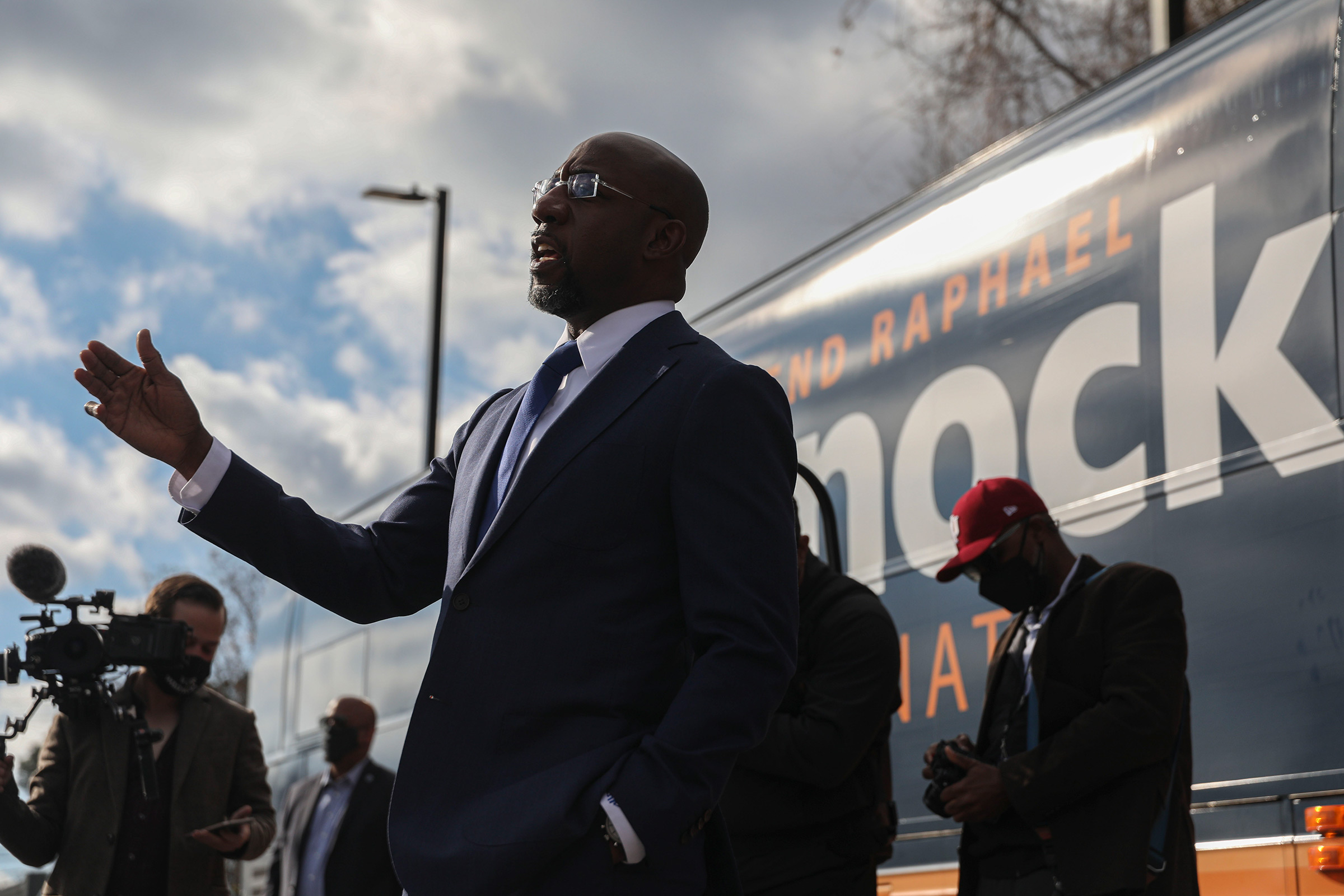 Senator Raphael Warnock Is Running for the Soul of Georgia