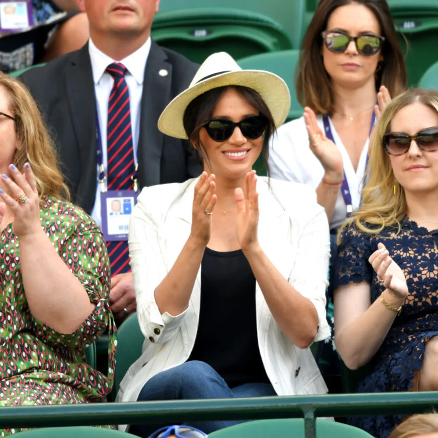 Celebrities Attend Wimbledon 2019