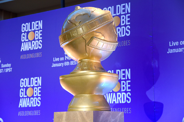 A view of the stage at Moet & Chandon Toasts The 76th Annual Golden Globe Awards Nominations at The Beverly Hilton Hotel on December 06, 2018 in Beverly Hills, California.