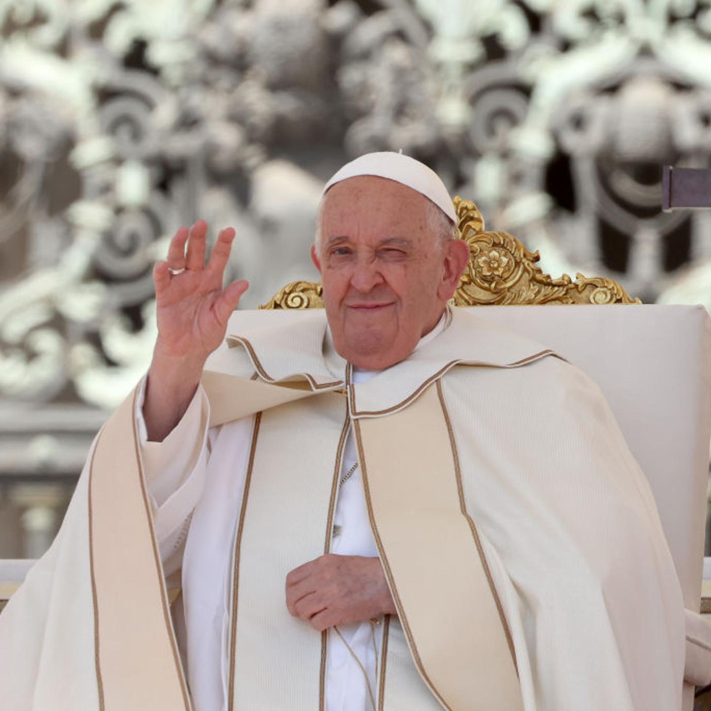 Pope Francis Leads Mass At St. Peter's Square On World Children's Day