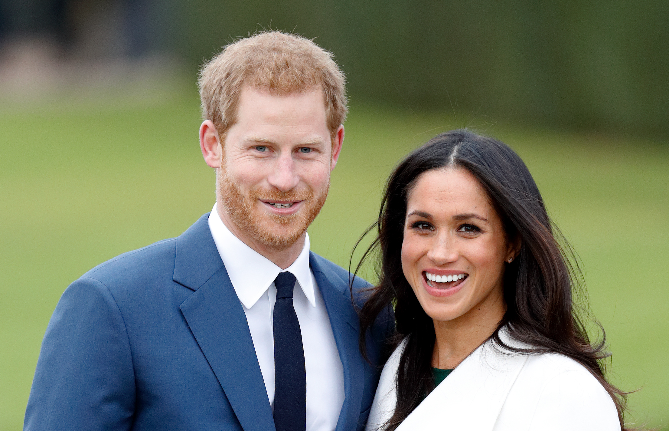 Prince Harry and Meghan Markle announce engagement at Kensington Palace in London, England