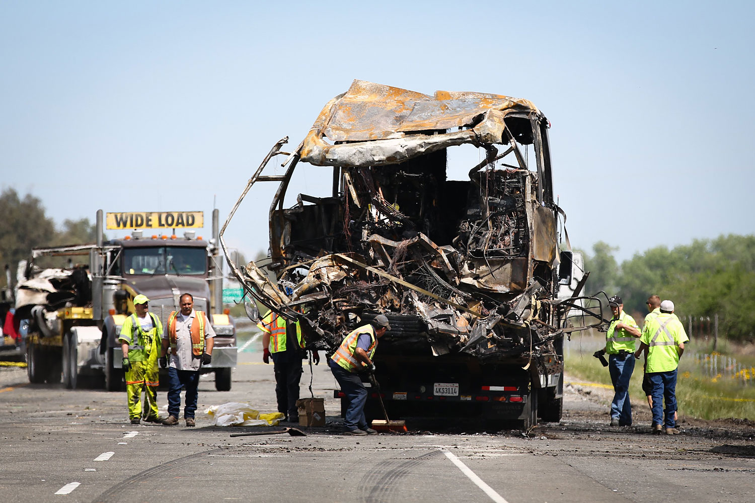 Bus Crash Kills 10 In Northern California