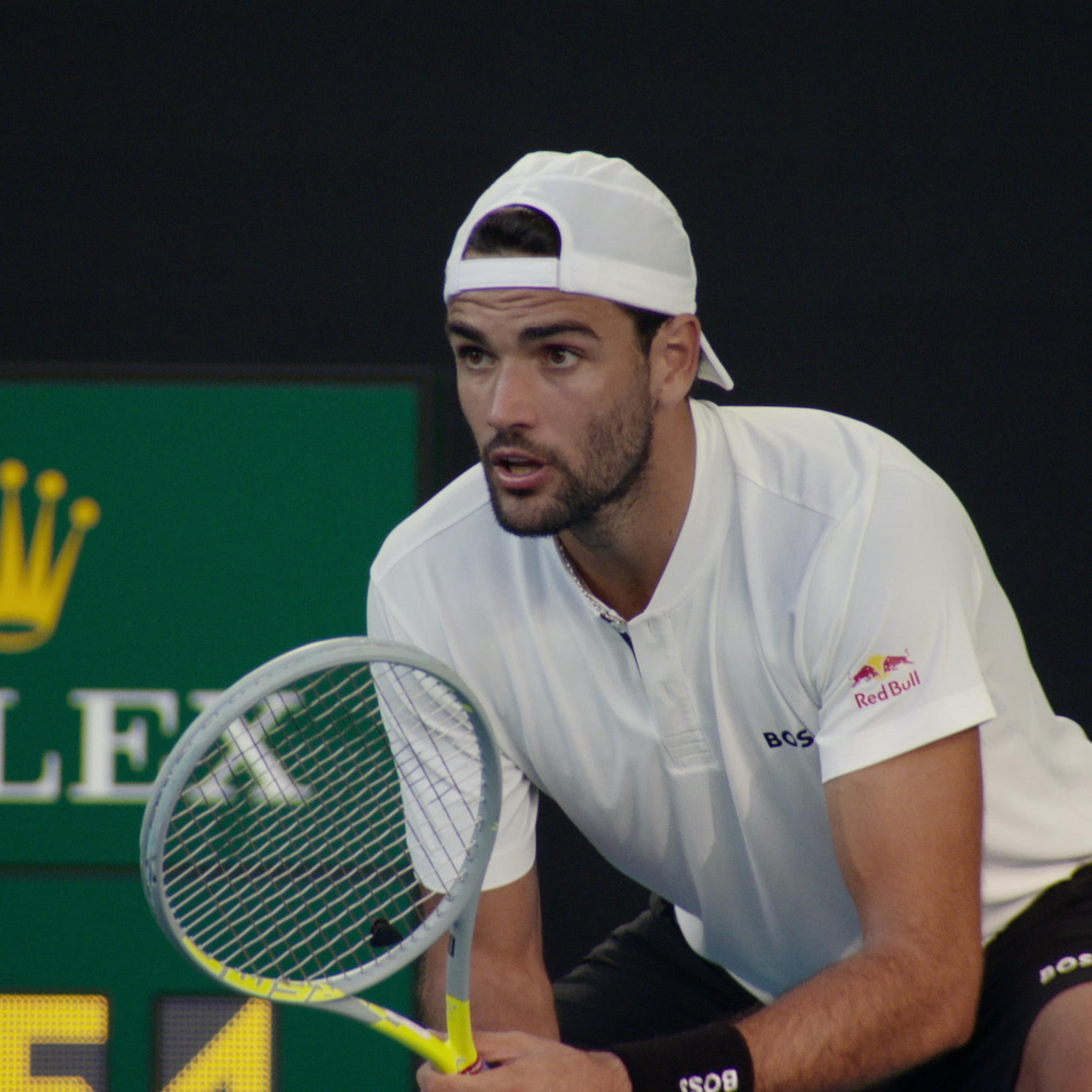 Break Point. Matteo Berrettini in Break Point. Cr. Courtesy of Netflix © 2023