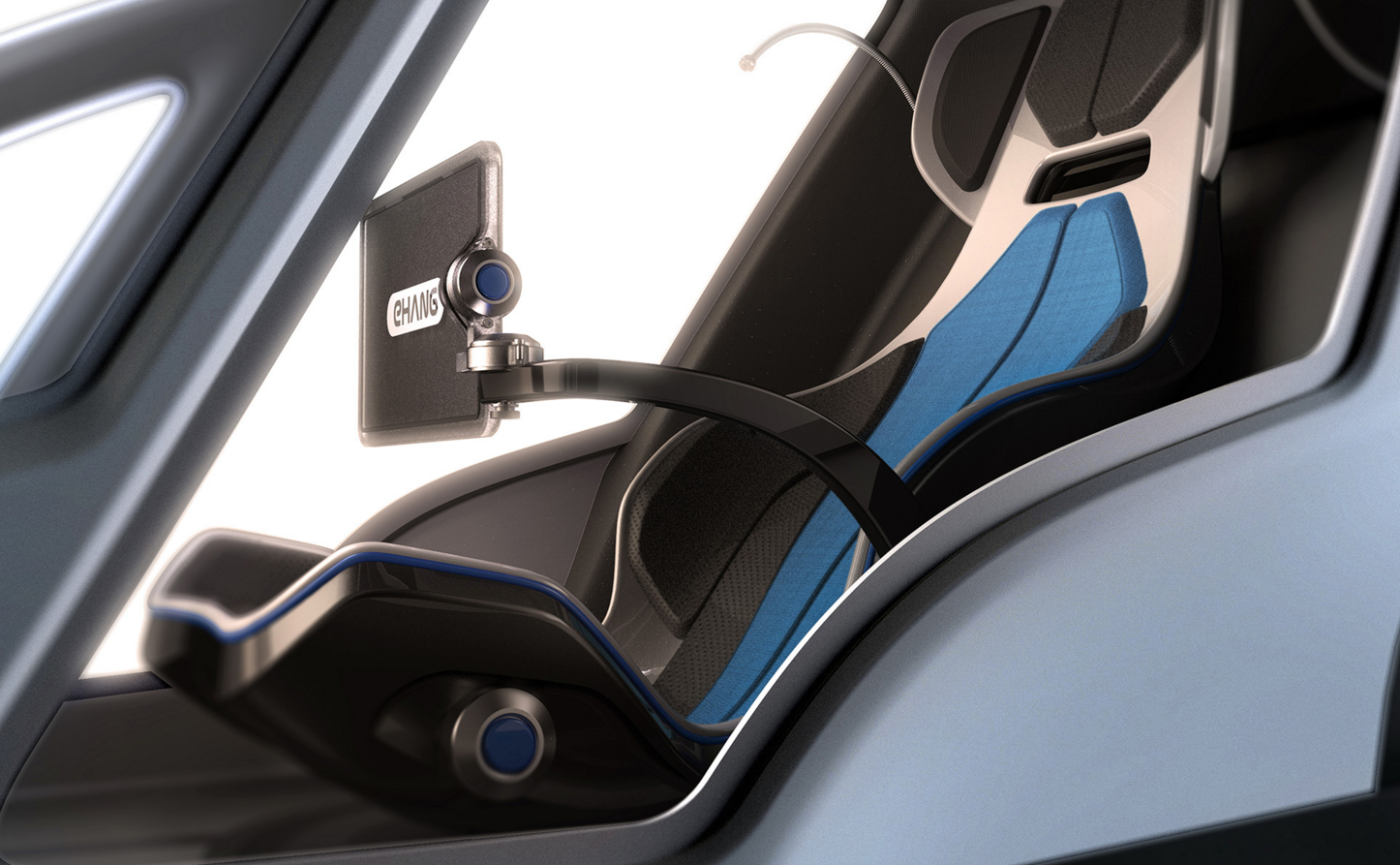 EHang 184 Cockpit