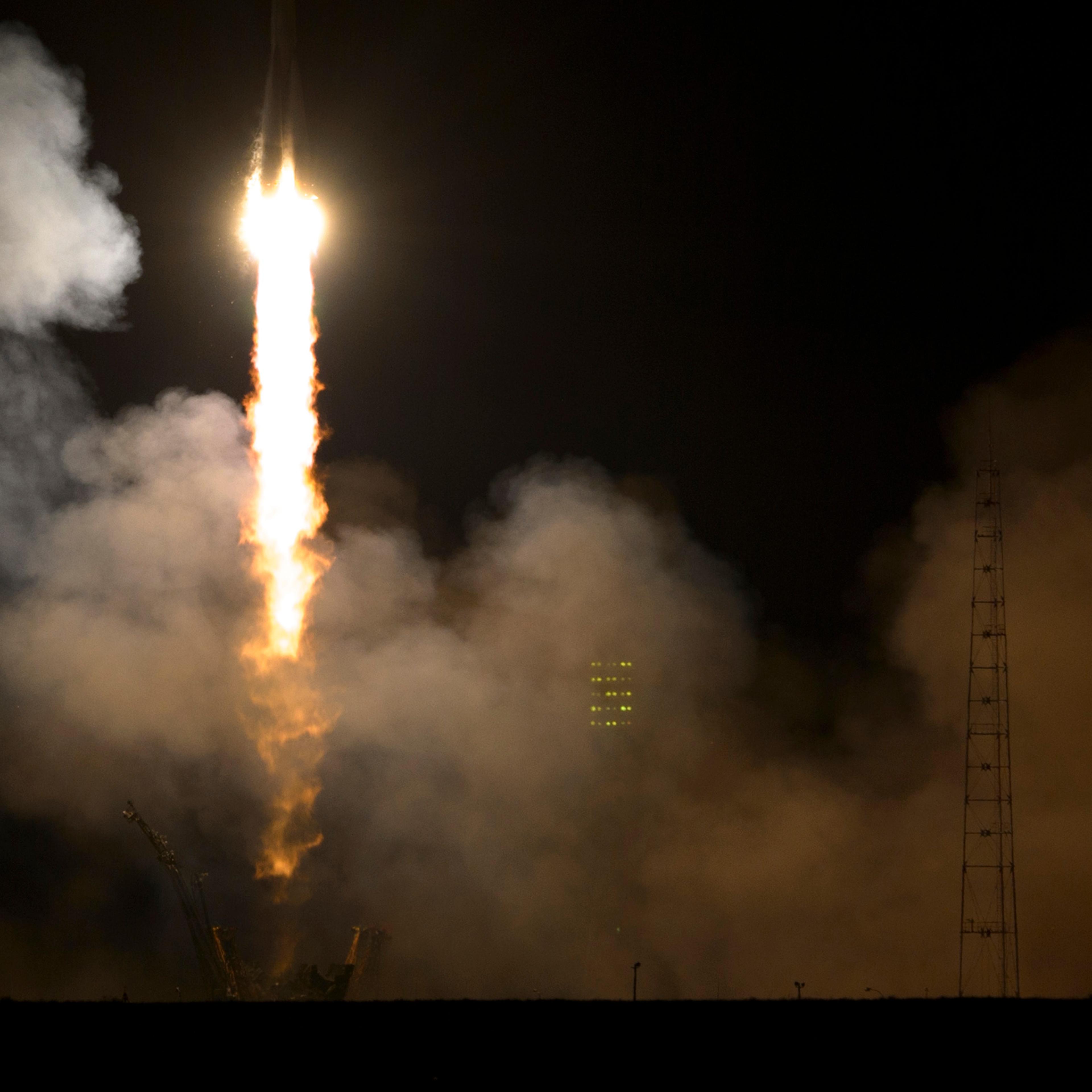 Soyuz TMA-12M Prepares To Launch