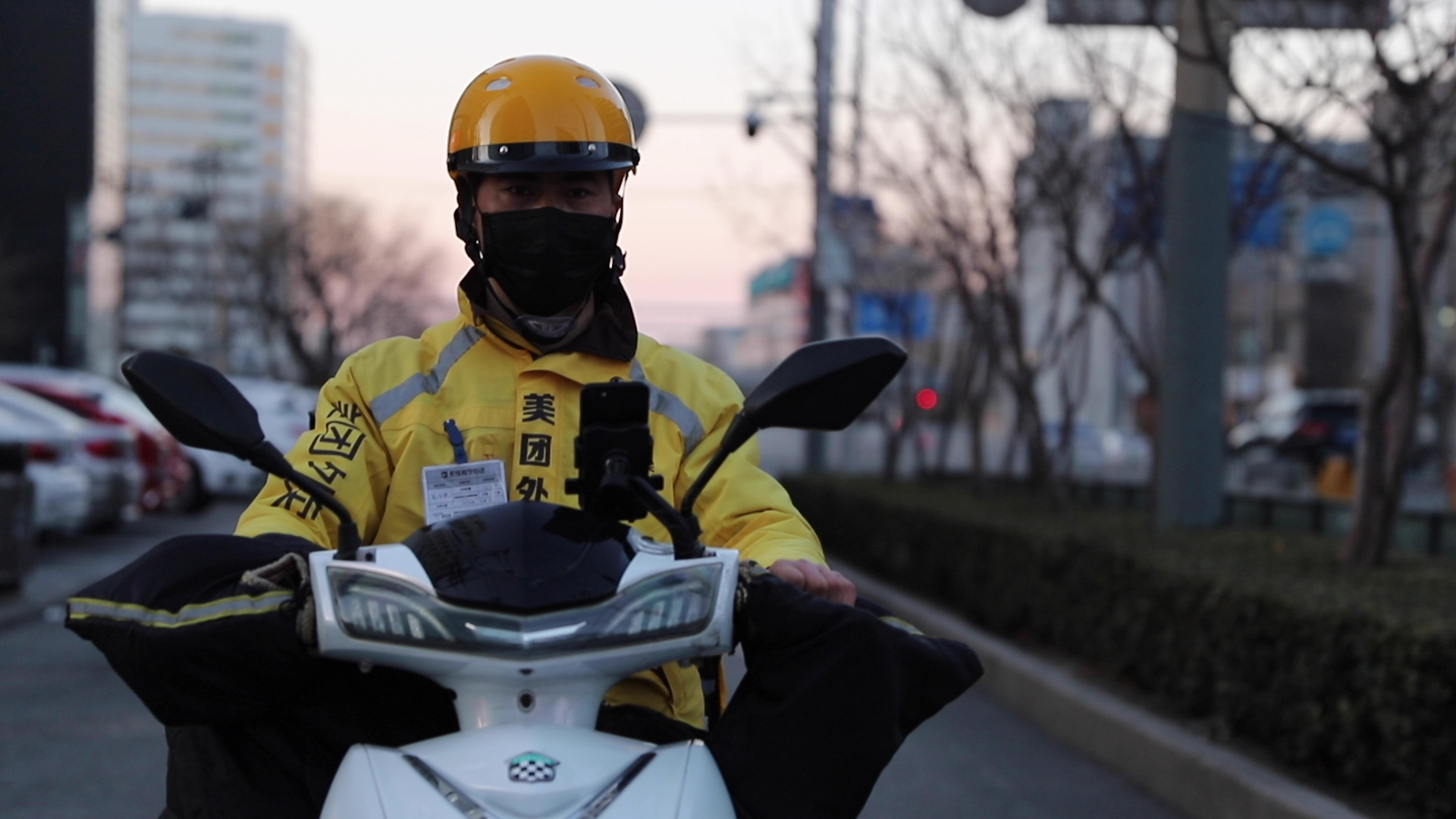China’s estimated 3 million motorcycle delivery drivers are shouldering the burden of keeping the population from going hungry