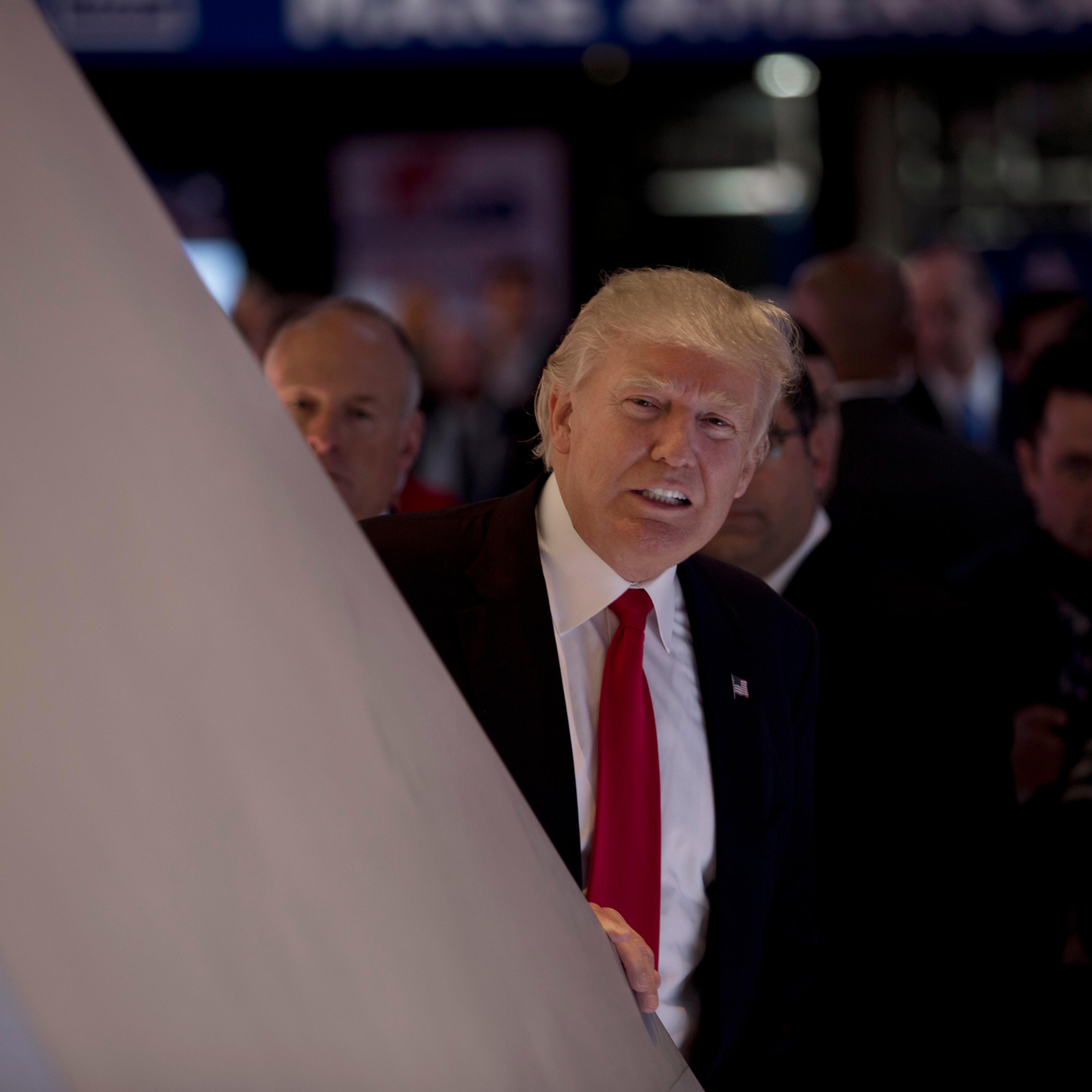 Donald Trump at the Republican National Convention on July 21, 2016 in Cleveland.