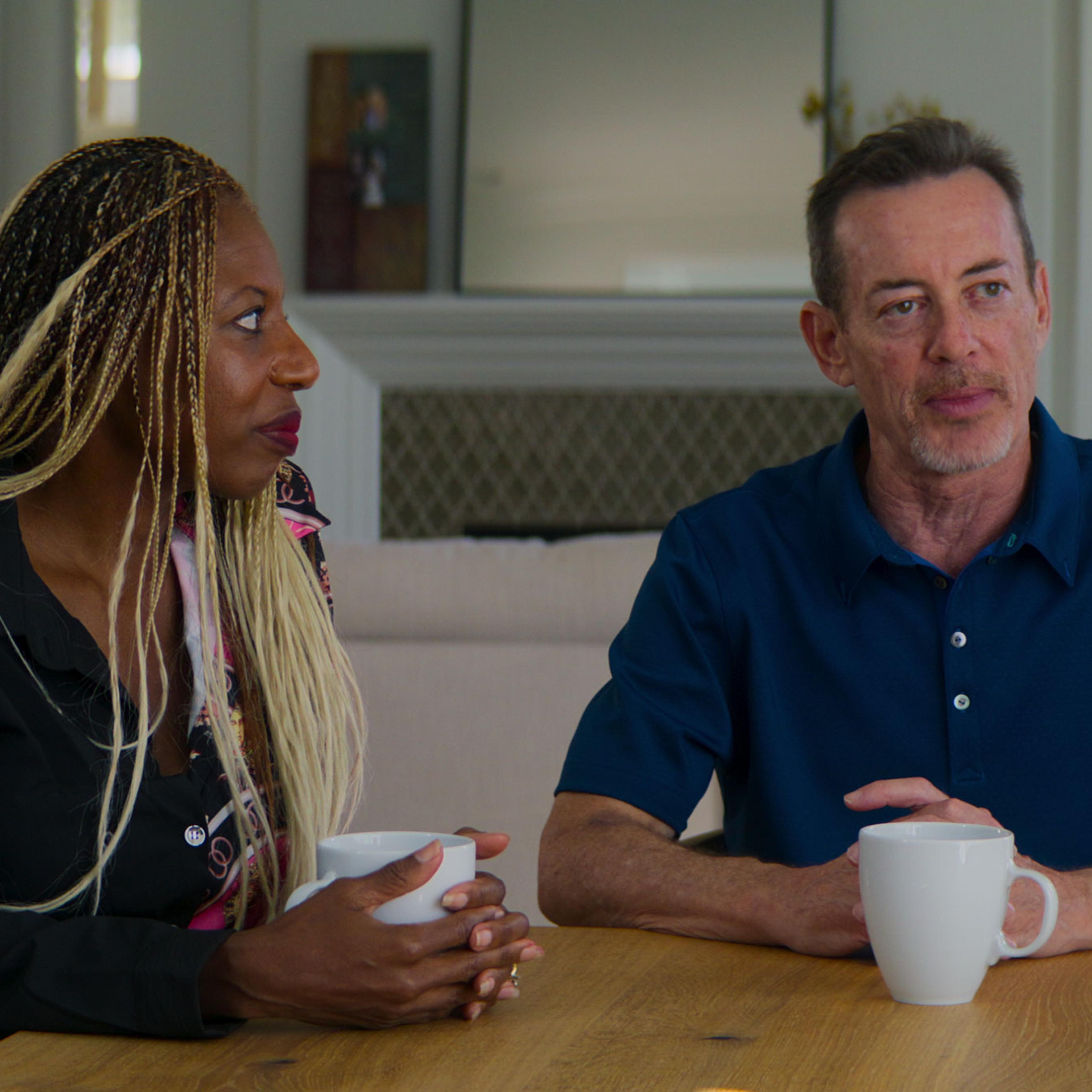 Stephanie and Rob in Ashley Madison: Sex, Lies & Scandal.
