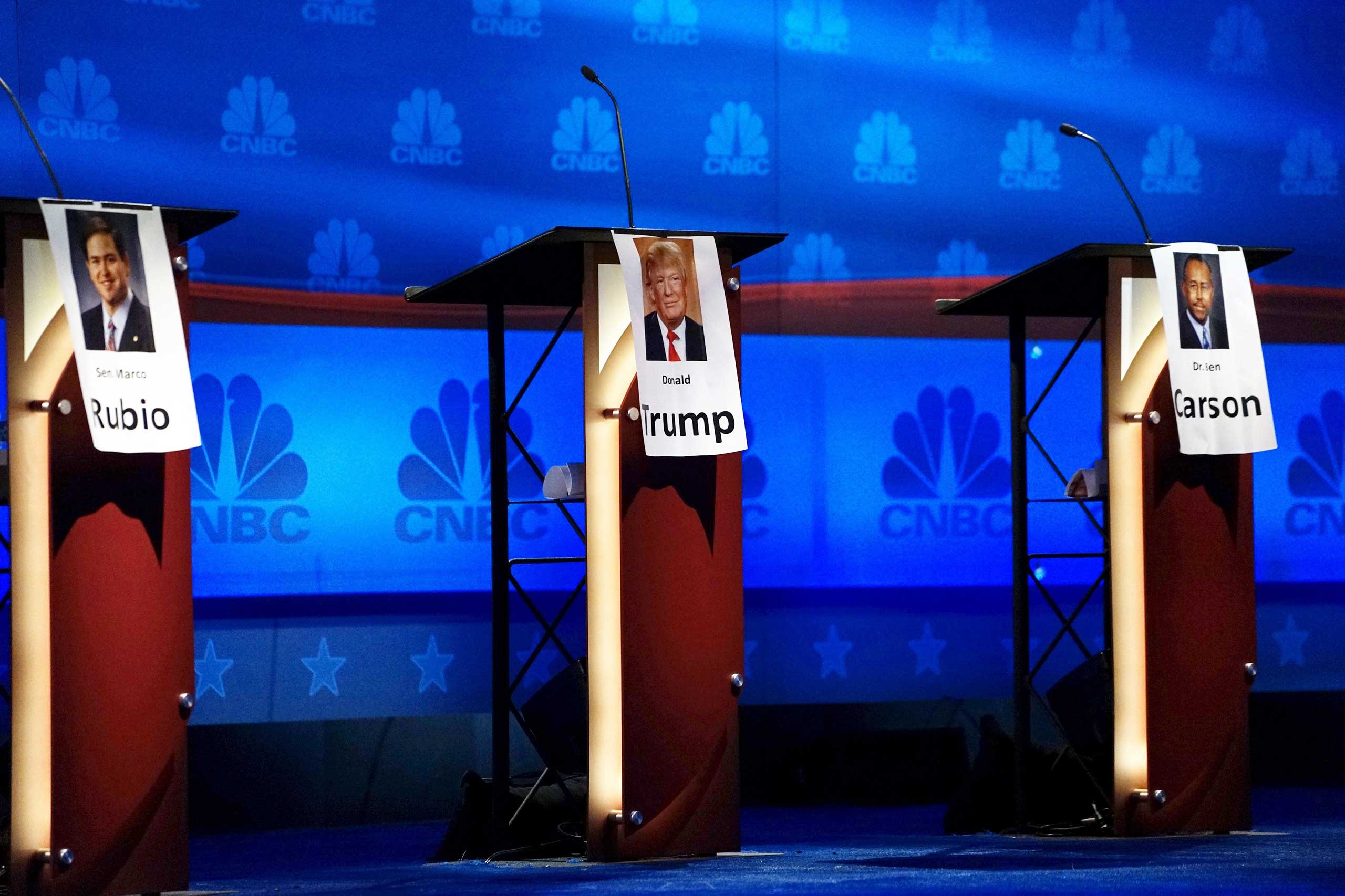 Republican presidential debate Boulder