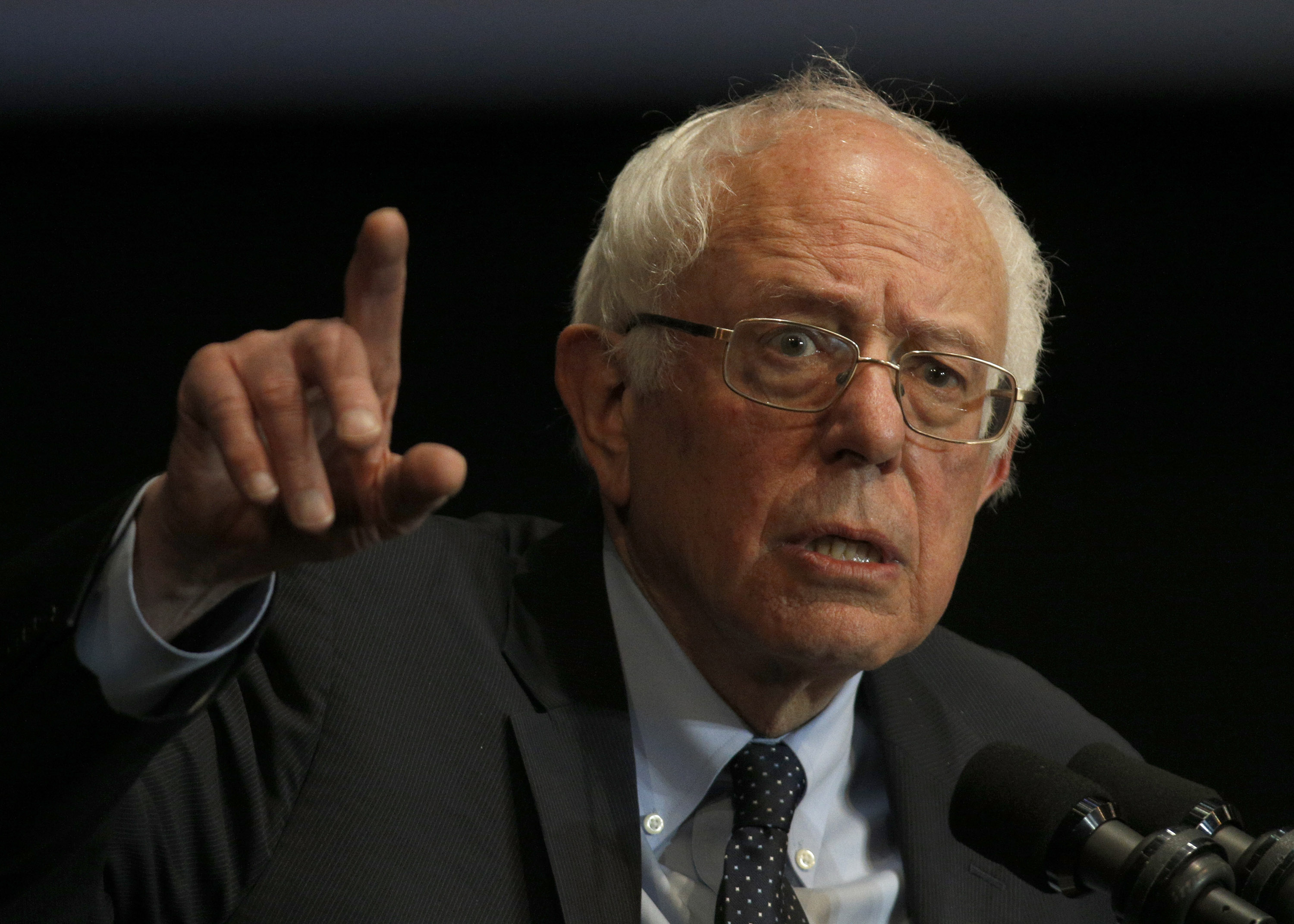Democratic Candidate For President Bernie Sanders Holds Rally In Birmingham On MLK Jr. Day