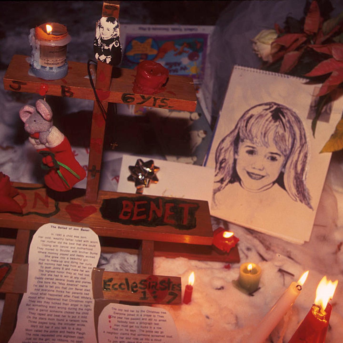 Candles Lit at Jonbenet Ramsey Murder Site