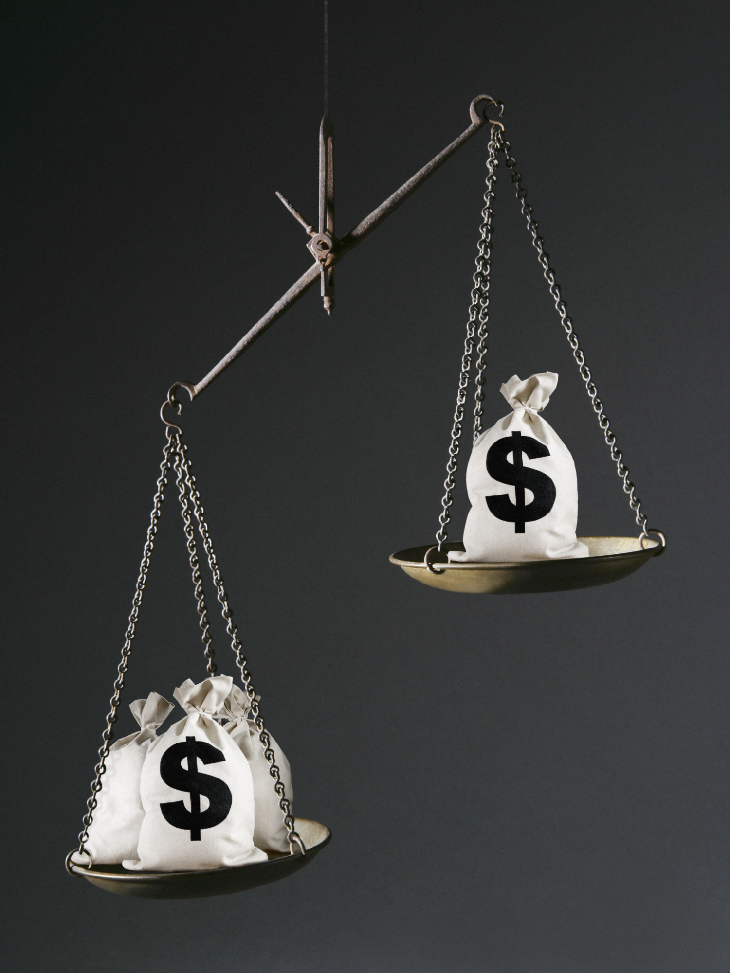 income-inequality-money-bags-scale
