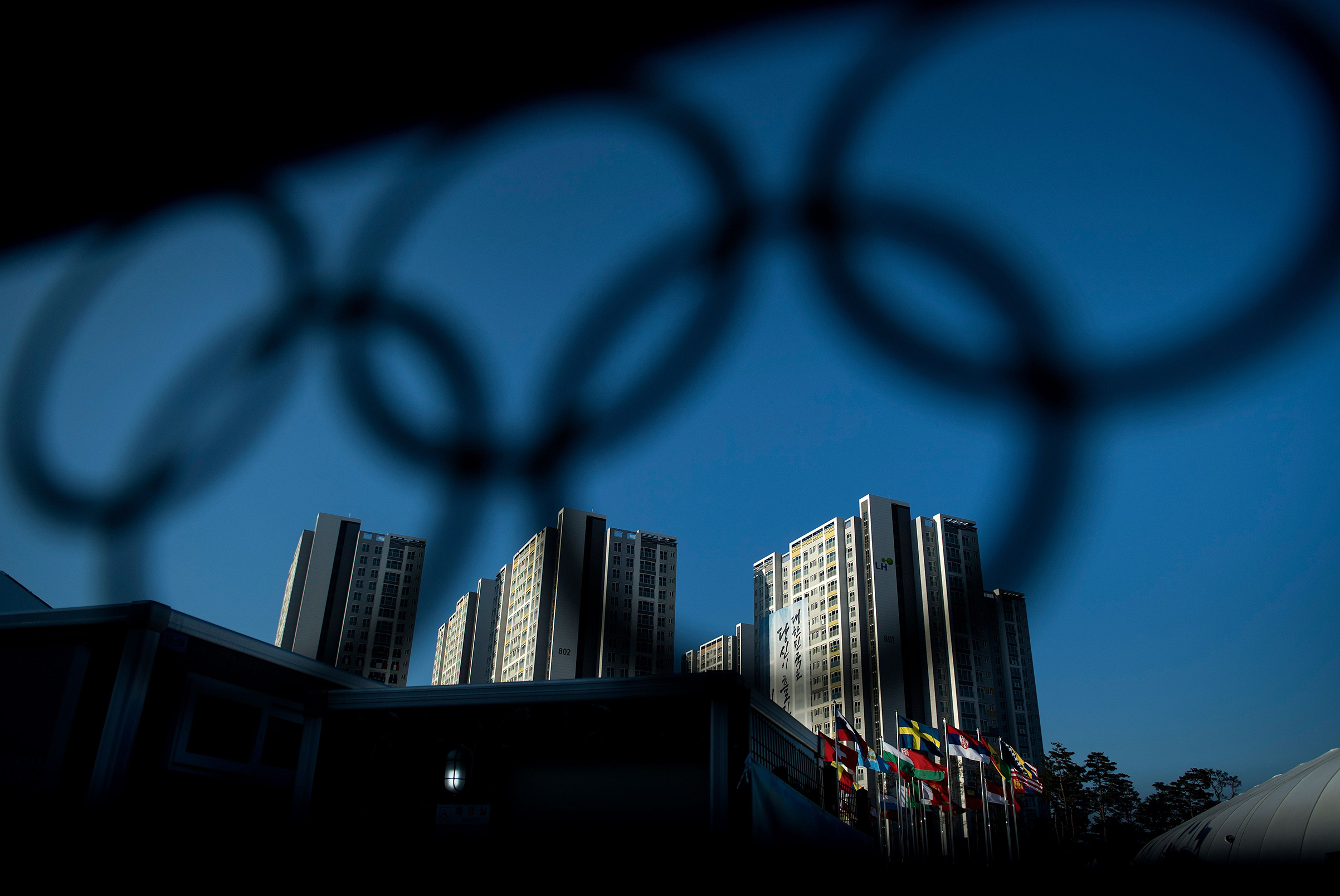 pyeongchang quarantine olympicswinter norovirus olympic village