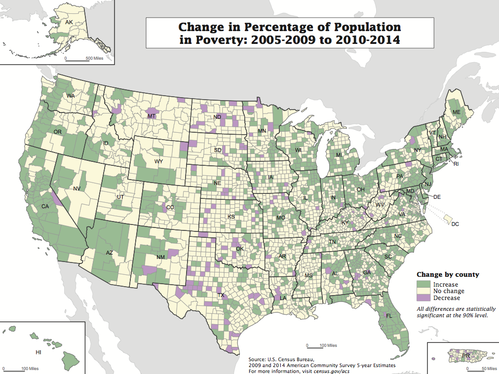 U.S. Census: See Where the Great Recession Hit Hardest
