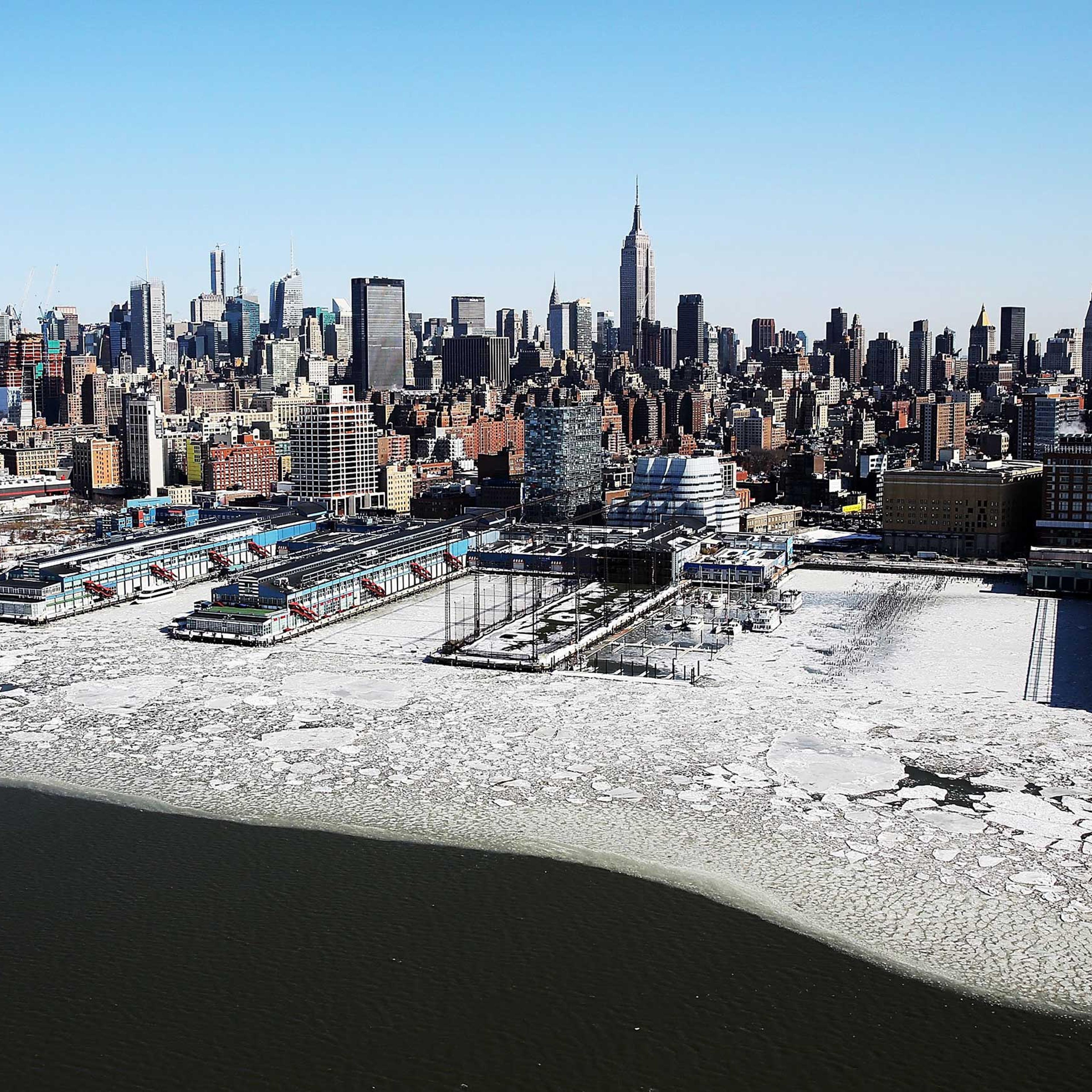 Arctic Cold Weather Chills New York City
