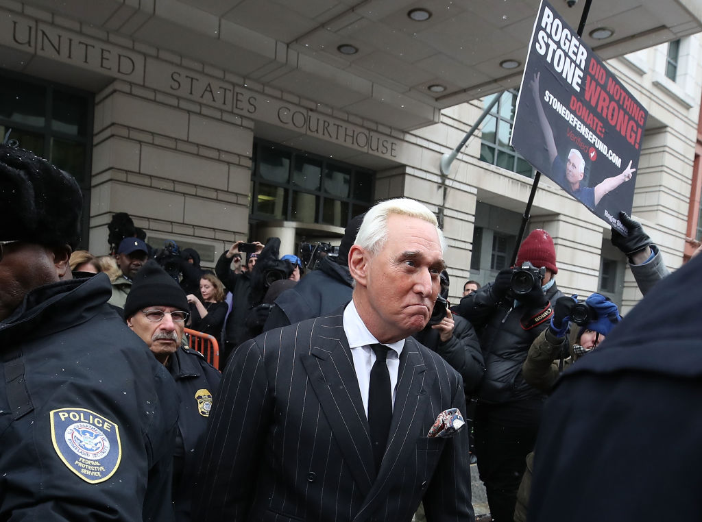 Roger Stone Appears In Court For Status Hearing