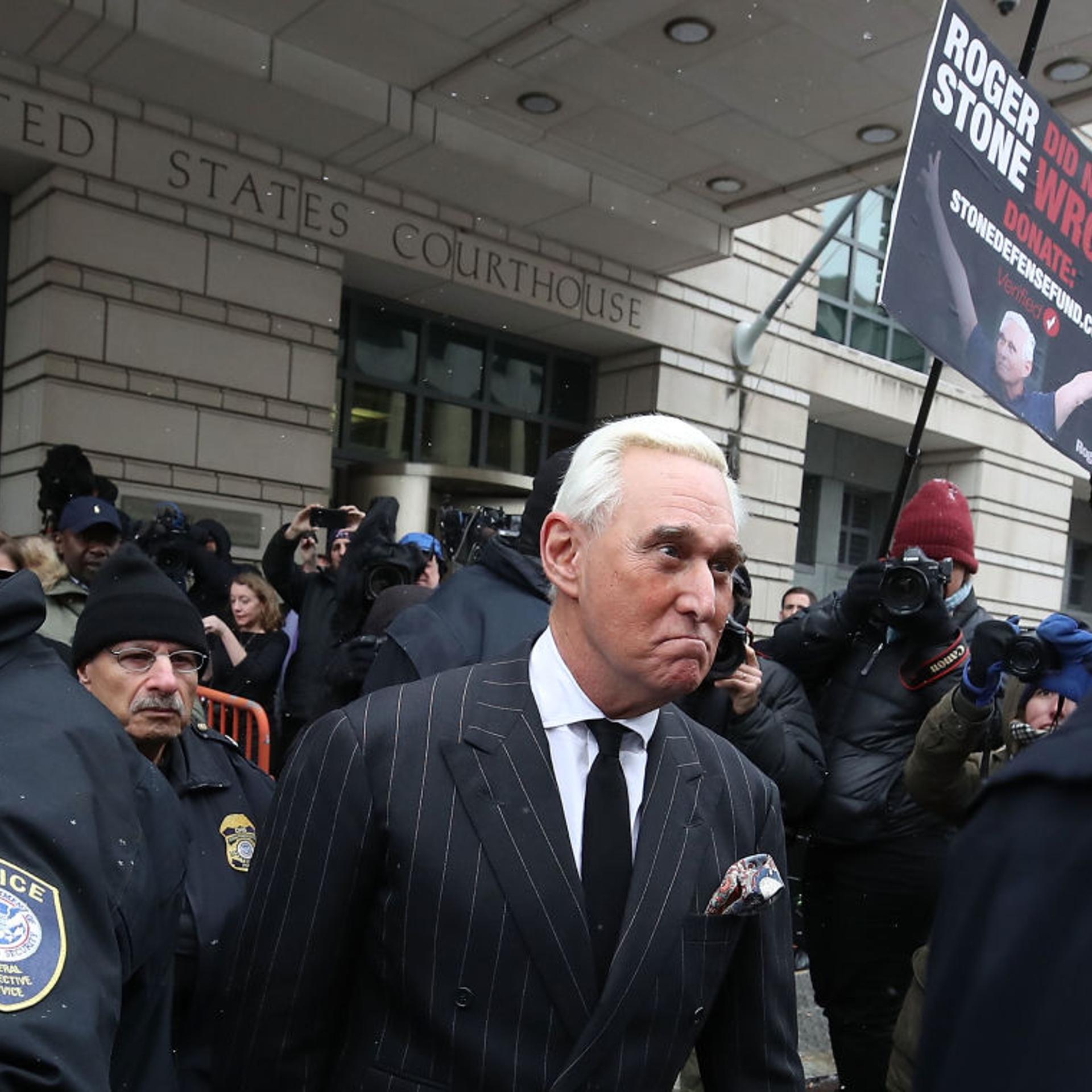 Roger Stone Appears In Court For Status Hearing