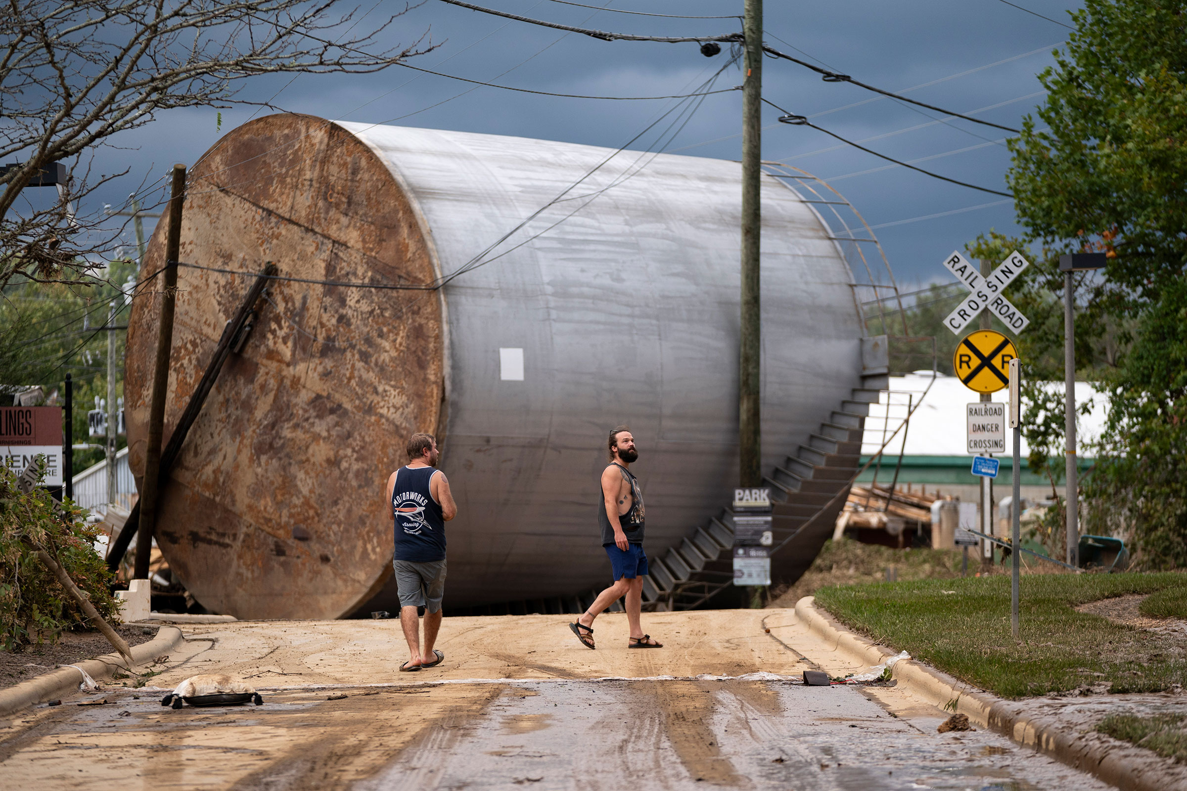 Photos of Hurricane Helene’s Devastation in North Carolina