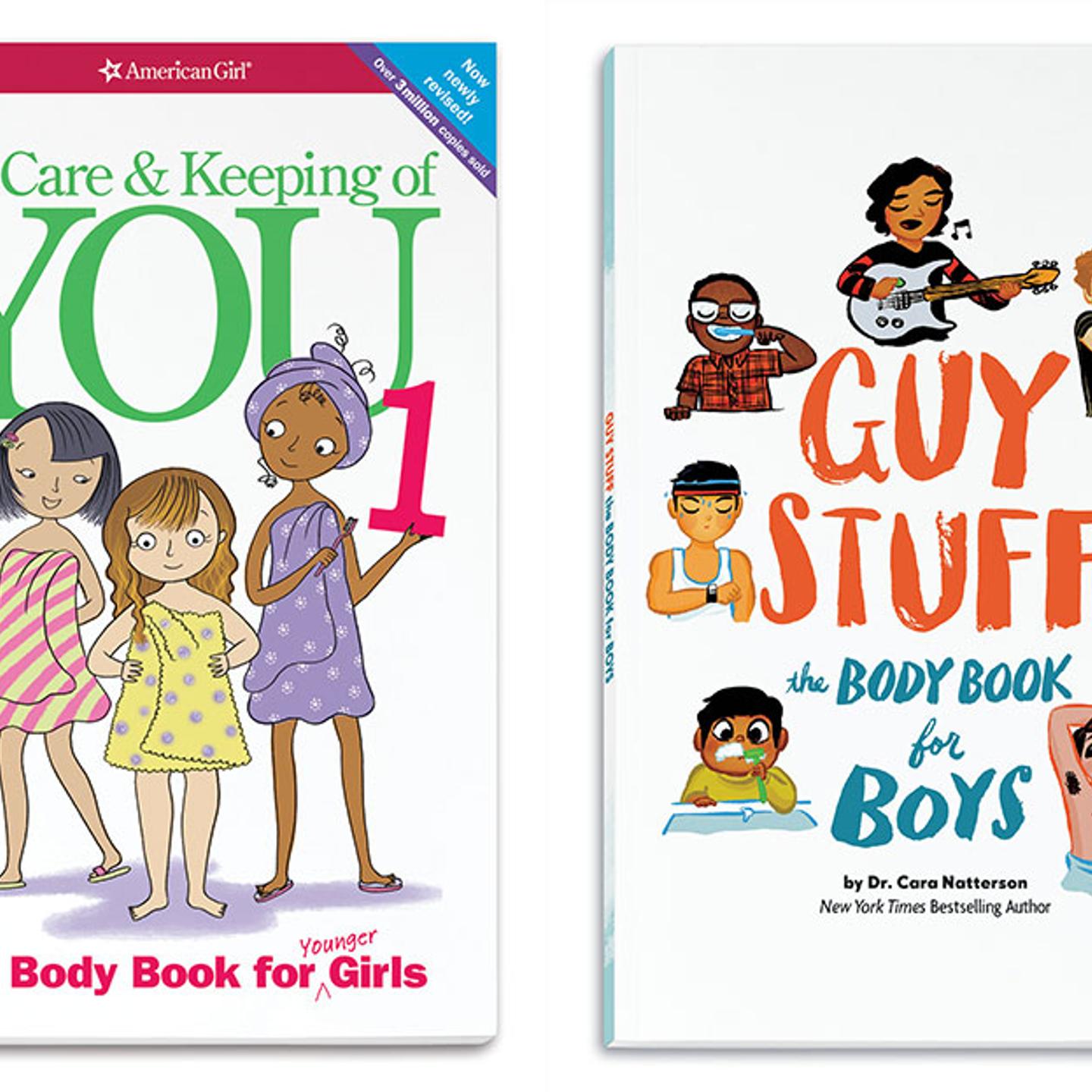 The 2013 edition of <em>The Care and Keeping of You</em> and the new counterpart for boys, <em>Guy Stuff</em>