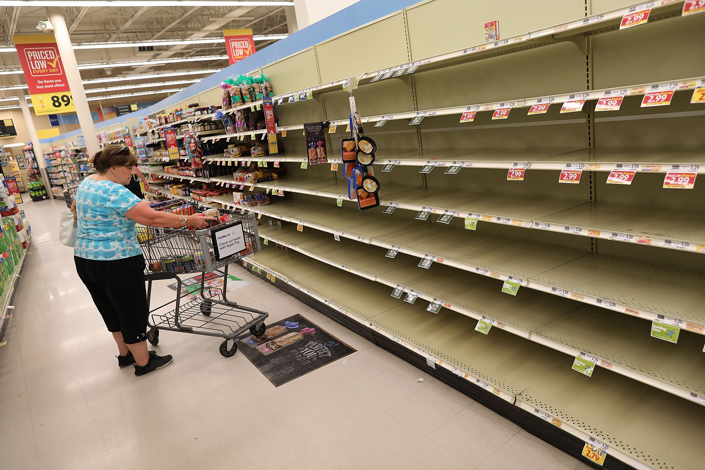 Carolinas Prepare As Hurricane Florence Approaches As Category 4 Storm