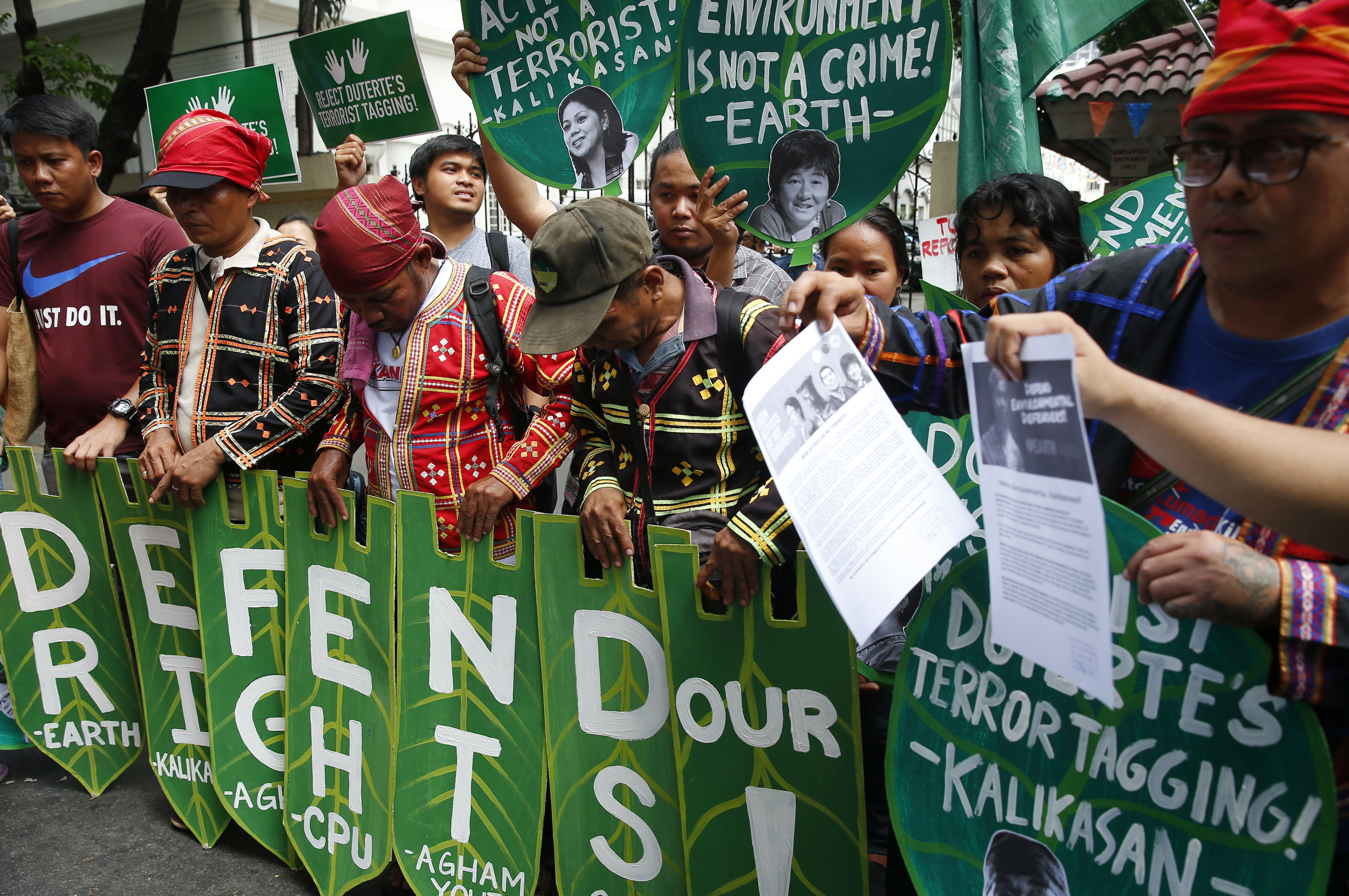 Philippines Activist Shot