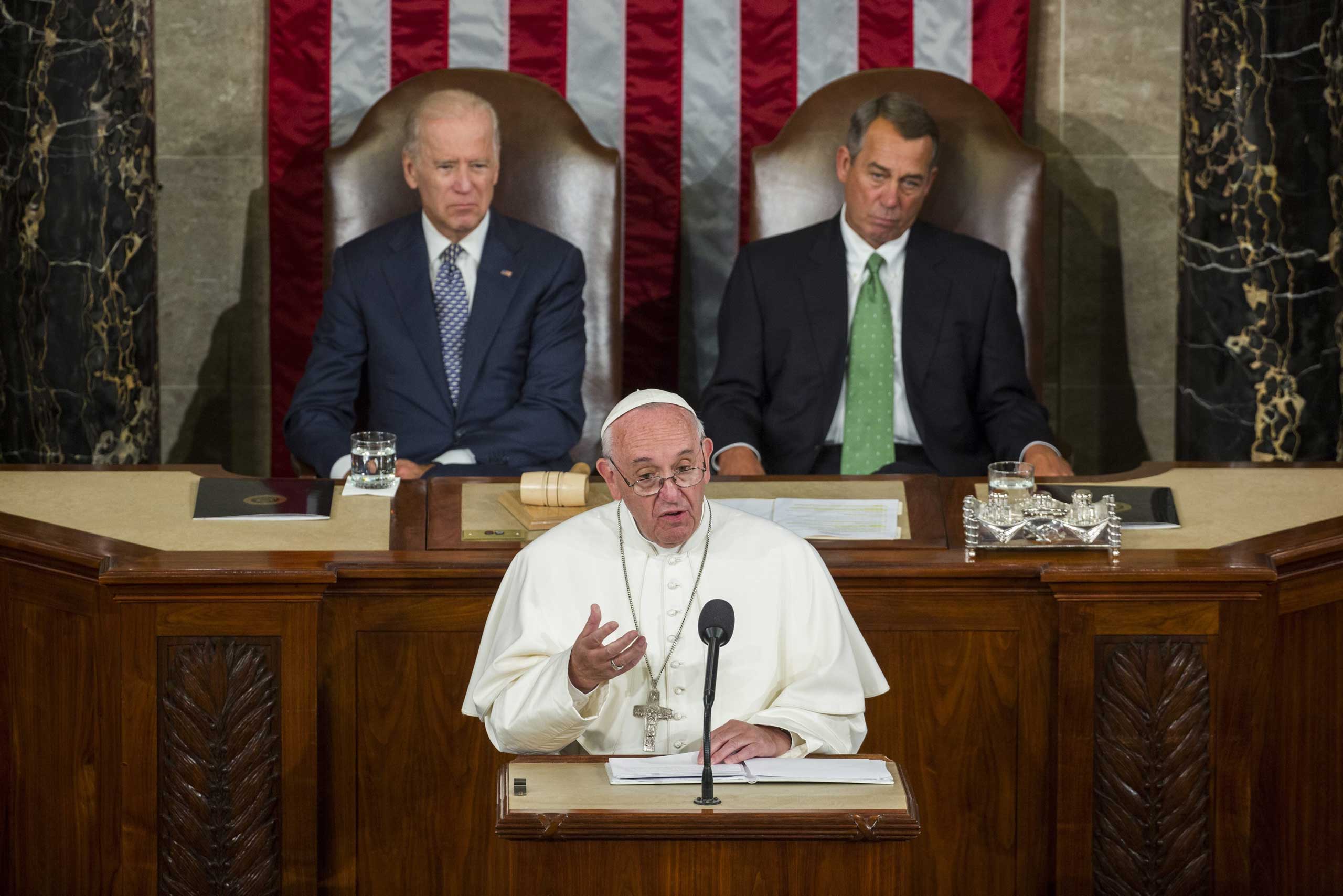 Pope Francis in Washington DC