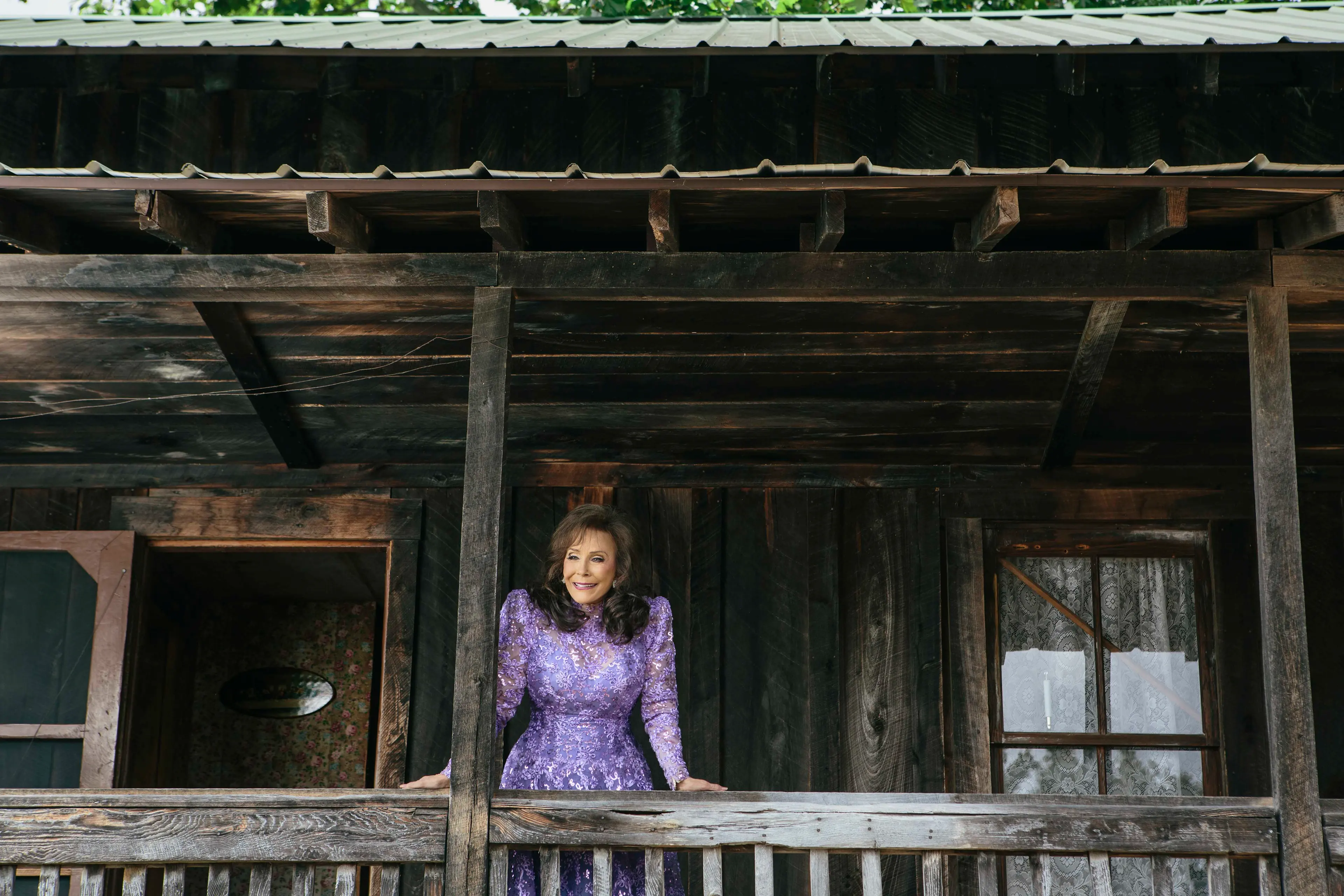loretta lynn purple dress Catching Up With Loretta Lynn Garden & Gun